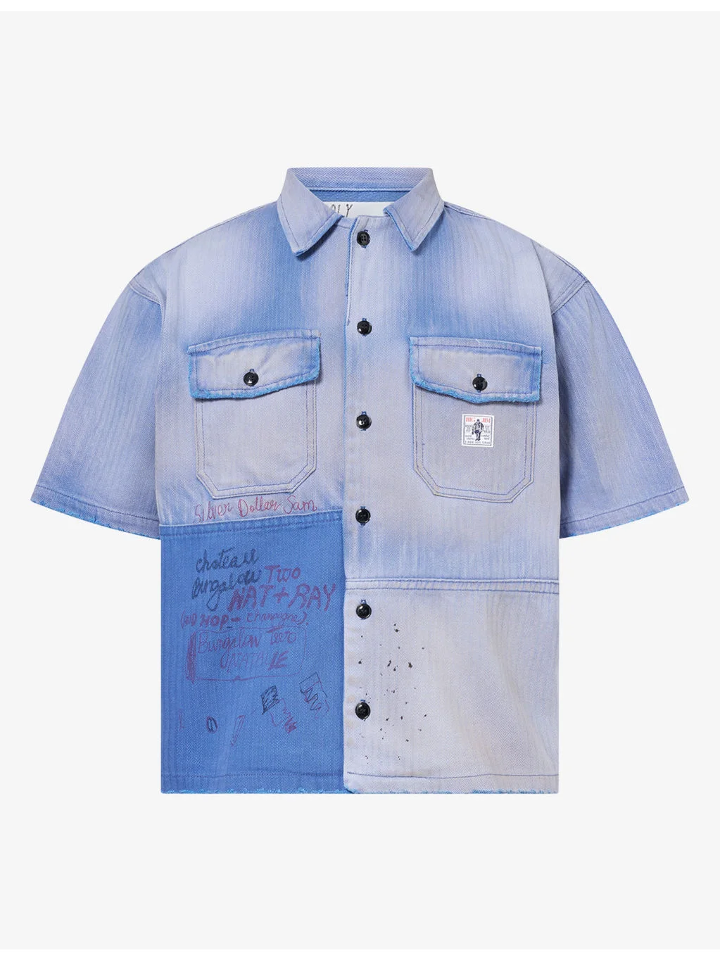 Love Herringbone Cotton Work Shirt - 1