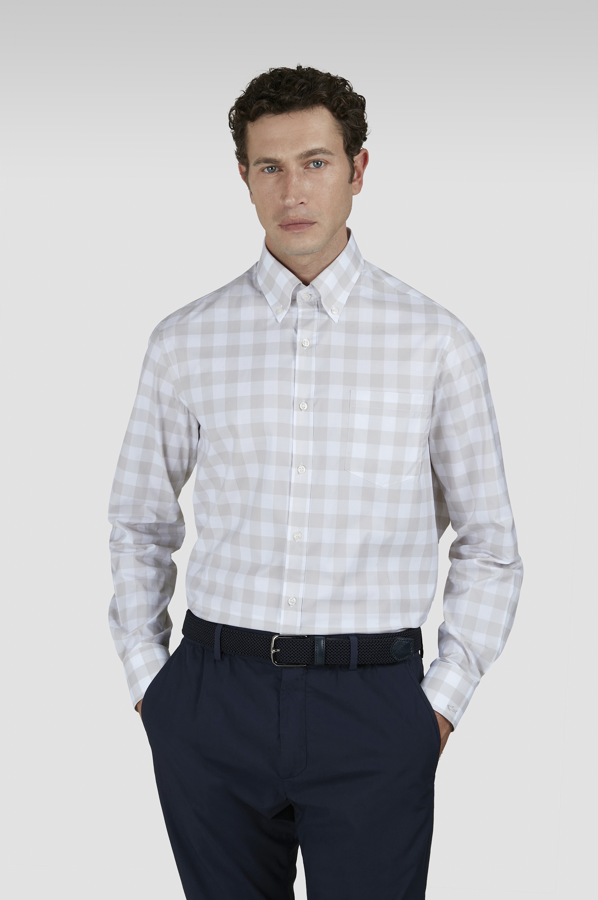 PREMIUM SHIRT WITH CHECK PATTERN - 7