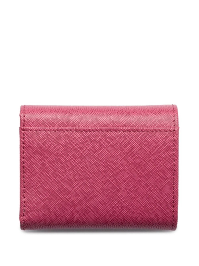 Prada small Saffiano wallet outlook