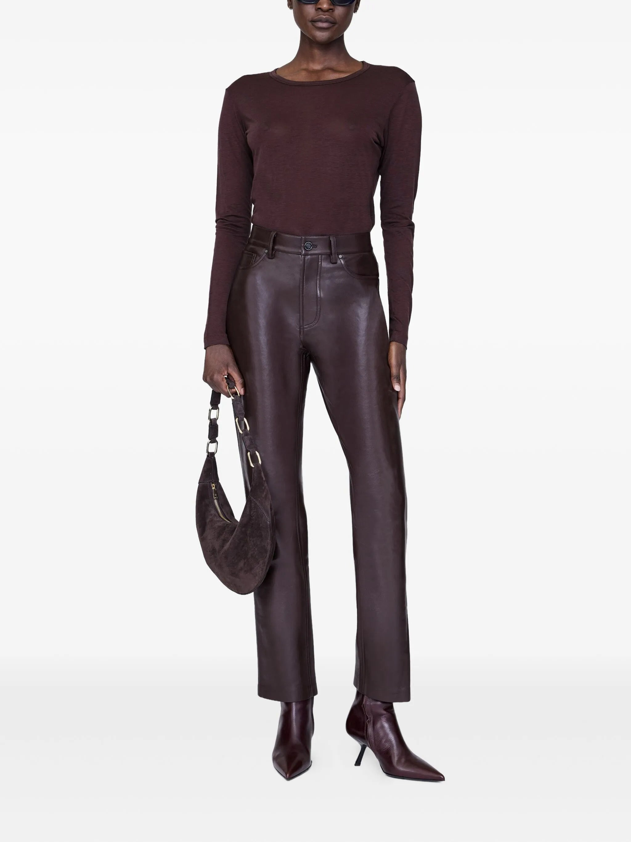 Anine Bing Sylvie Long-sleeve T-shirt - 3