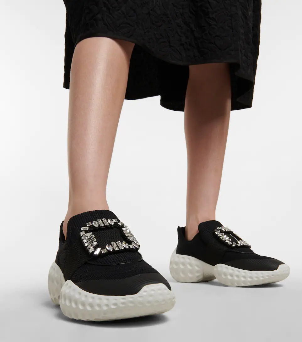 Viv' Run embellished sneakers - 4