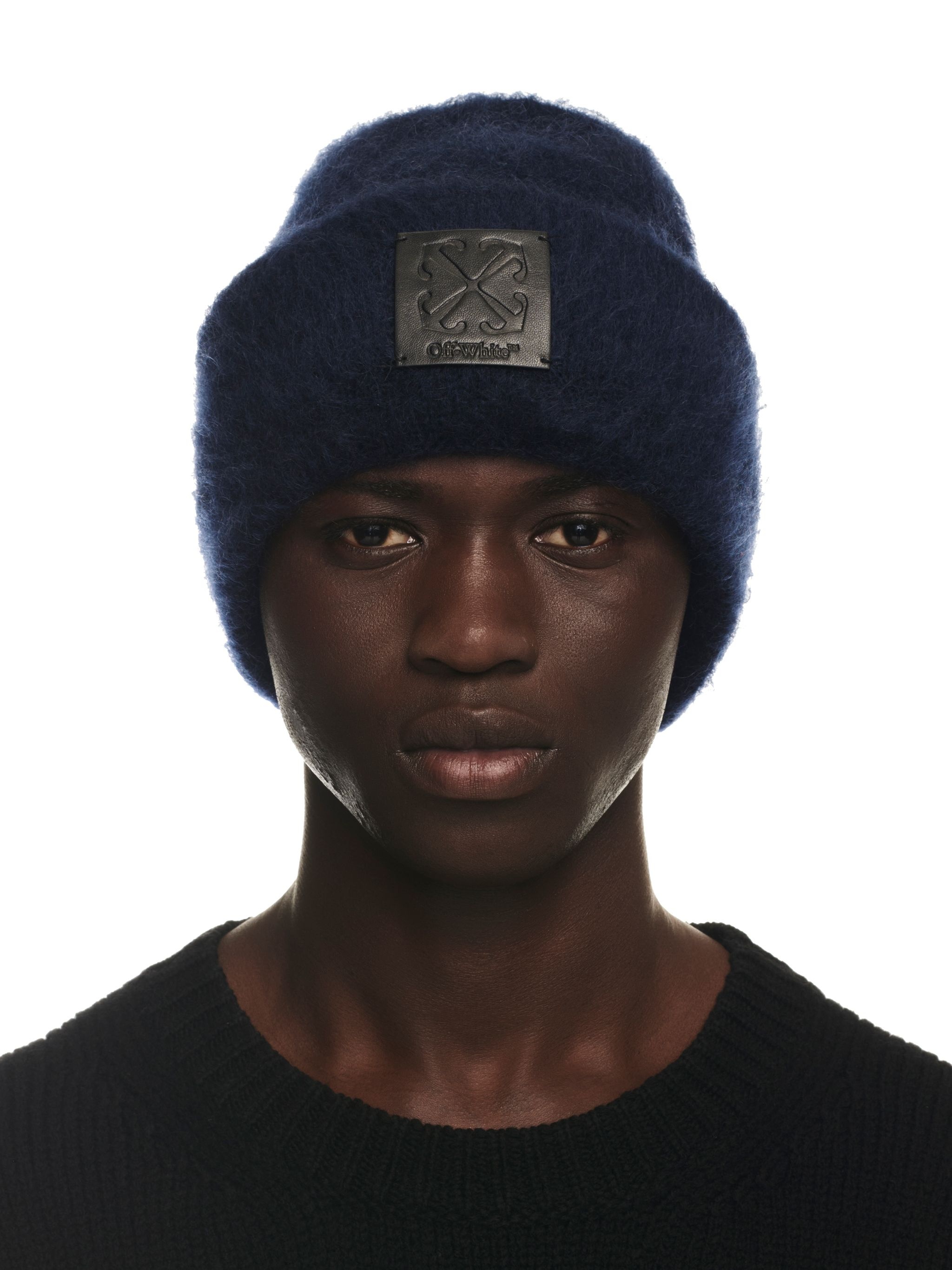 Arrow Patch Mohair Knit Beani Sierra Leo - 3