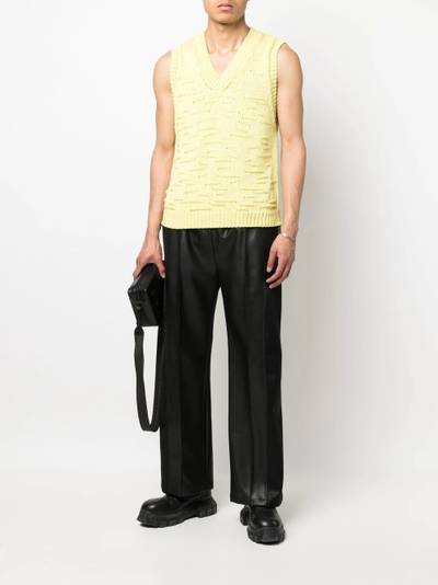 NAMACHEKO Arno textured sweater vest outlook