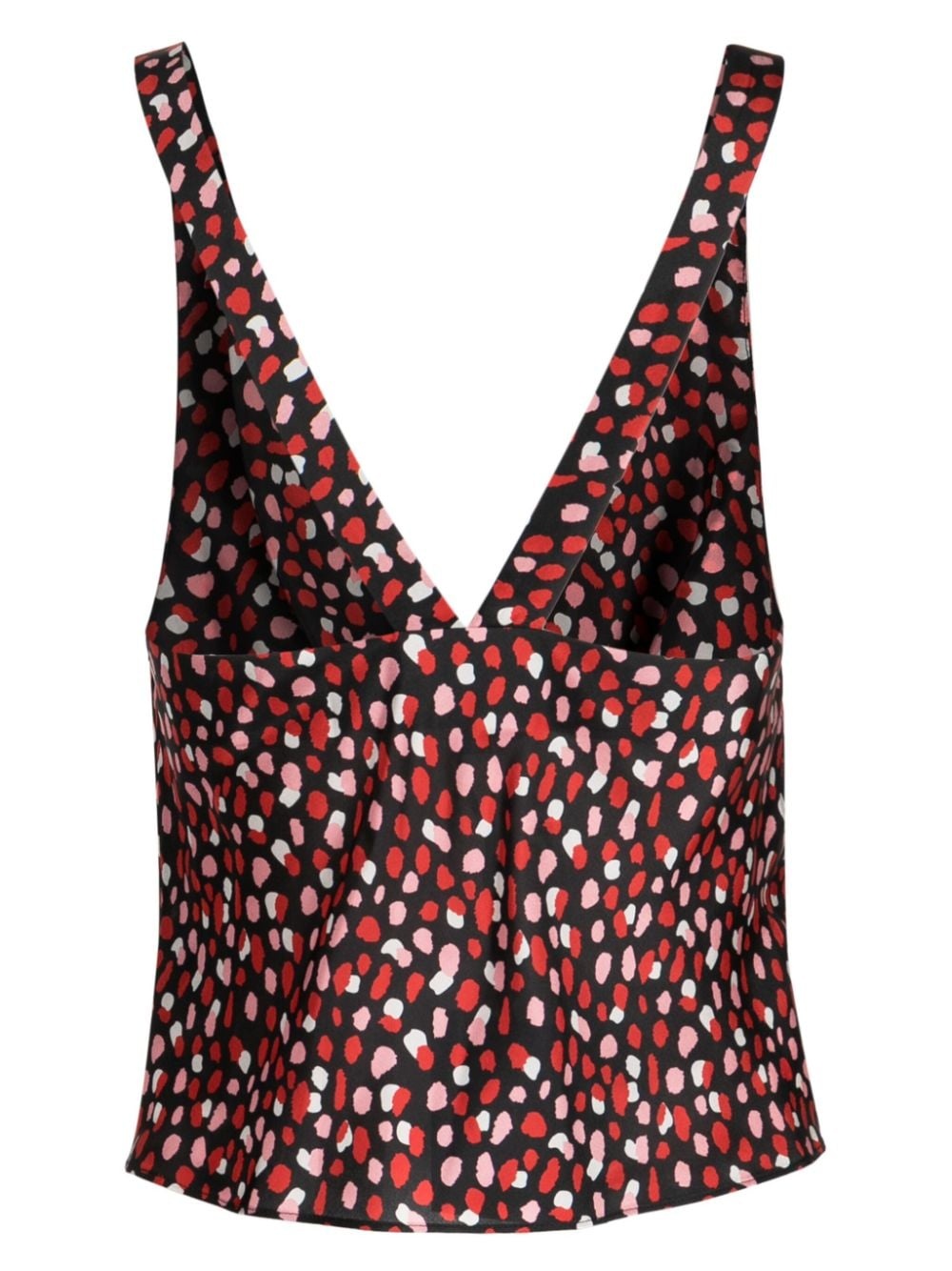 cowl-neck silk blouse - 2