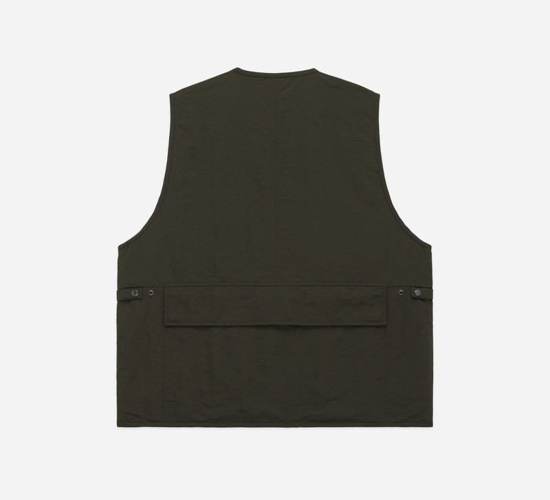3sixteen Field Vest - Olive Wrinkle Nylon outlook