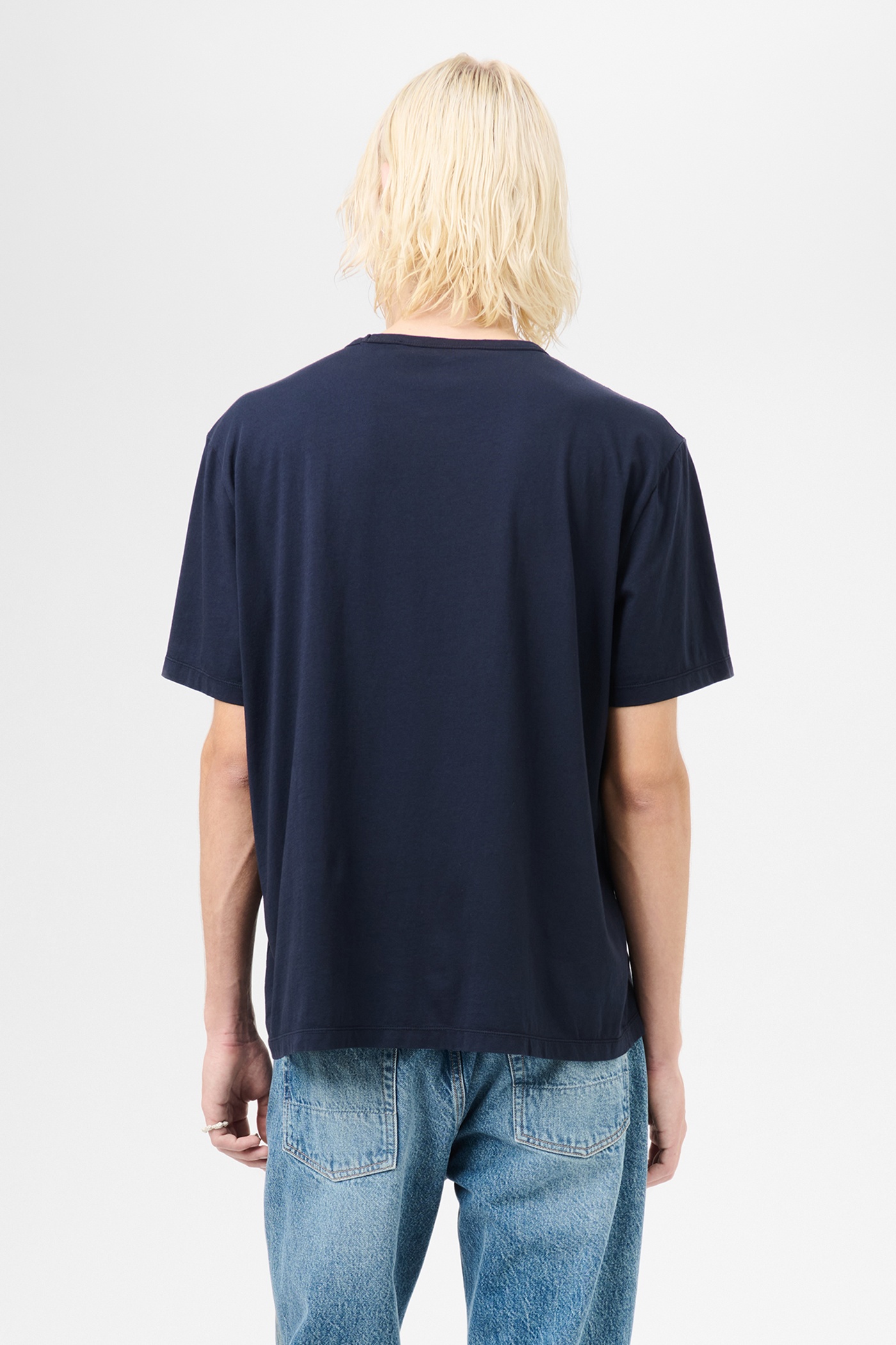 New Box T-Shirt Abyss Blue Clean Jersey - 5