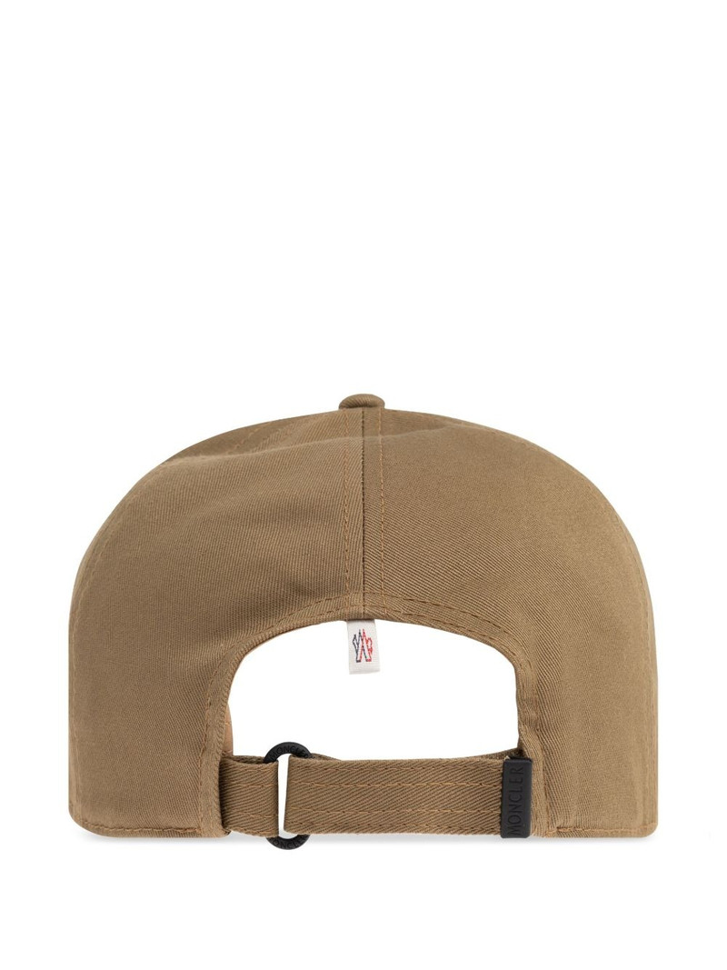 Moncler Grenoble logo-appliqué cap outlook