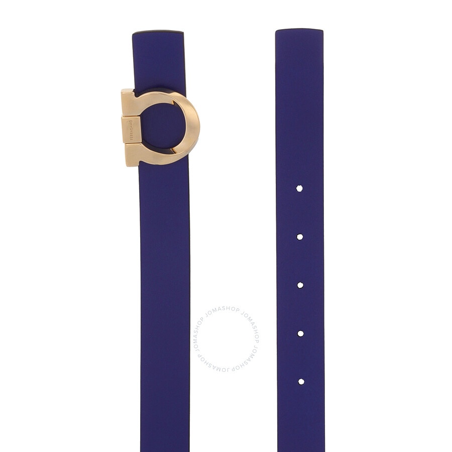 Ferragamo Gancini Reversible Leather Belt, Size 100 - 3