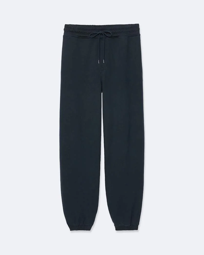 RIVER RELAXED-FIT COTTON SWEATPANTS - 1
