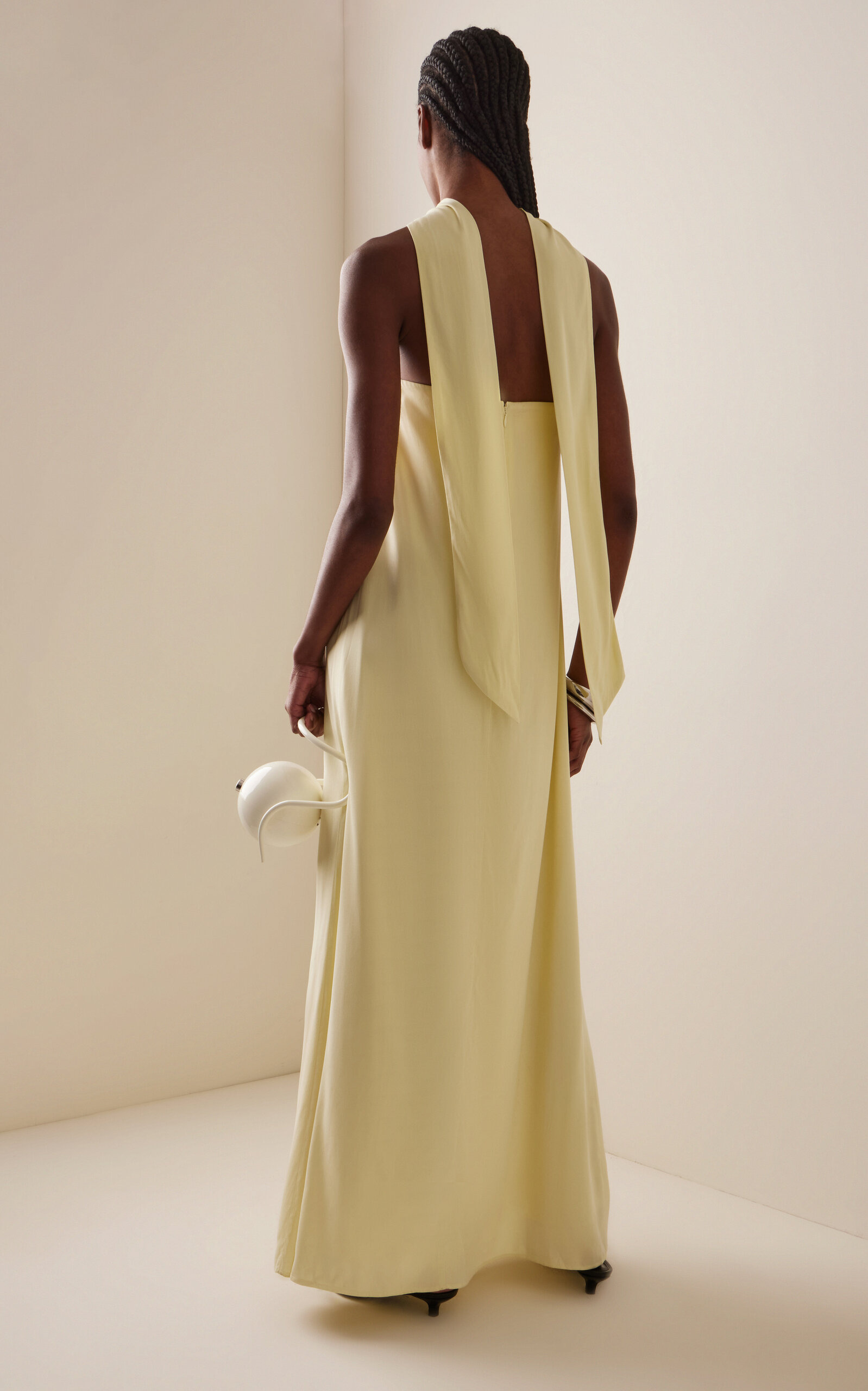 Bia Strapless Maxi Dress yellow - 4