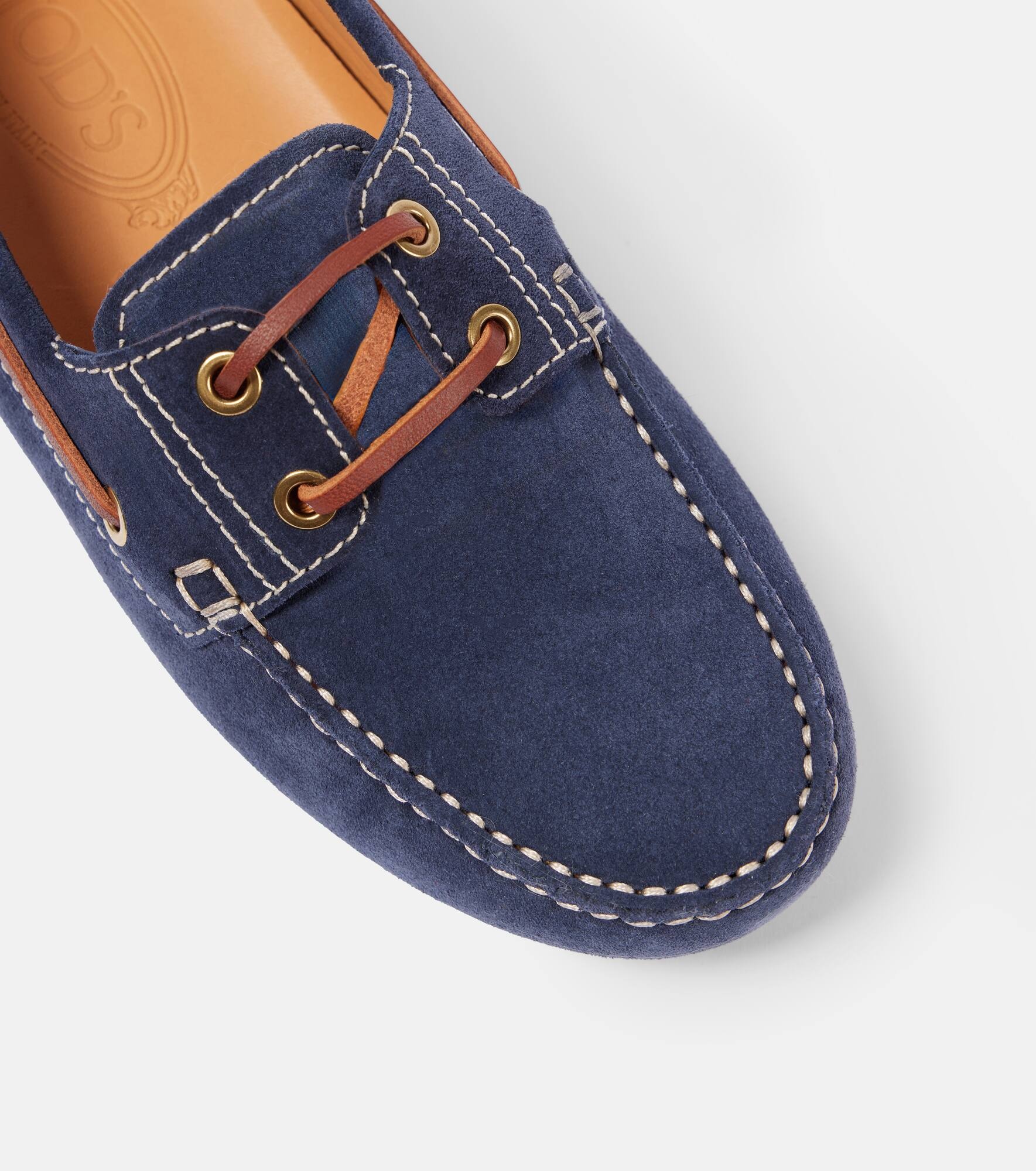 Gommino Bubble suede boat shoes - 5