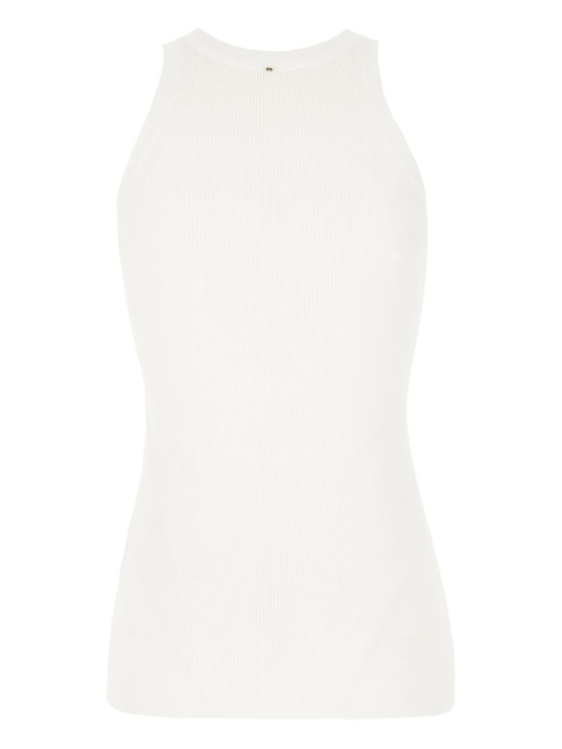 Sportmax fine-ribbed tank top outlook