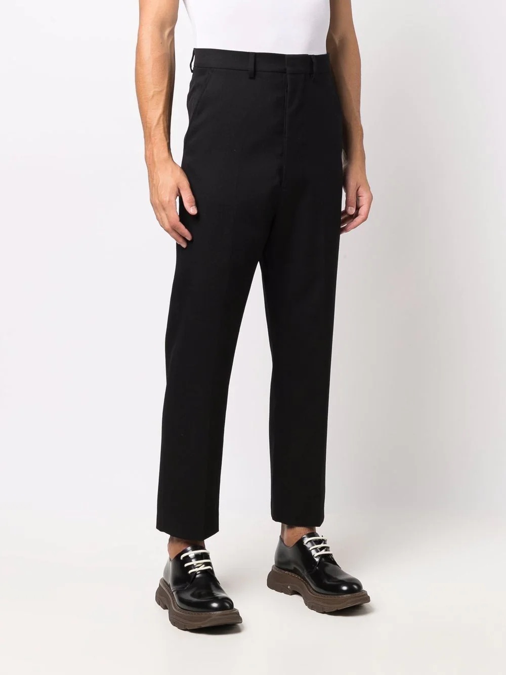 Straight Fit Trousers - 3