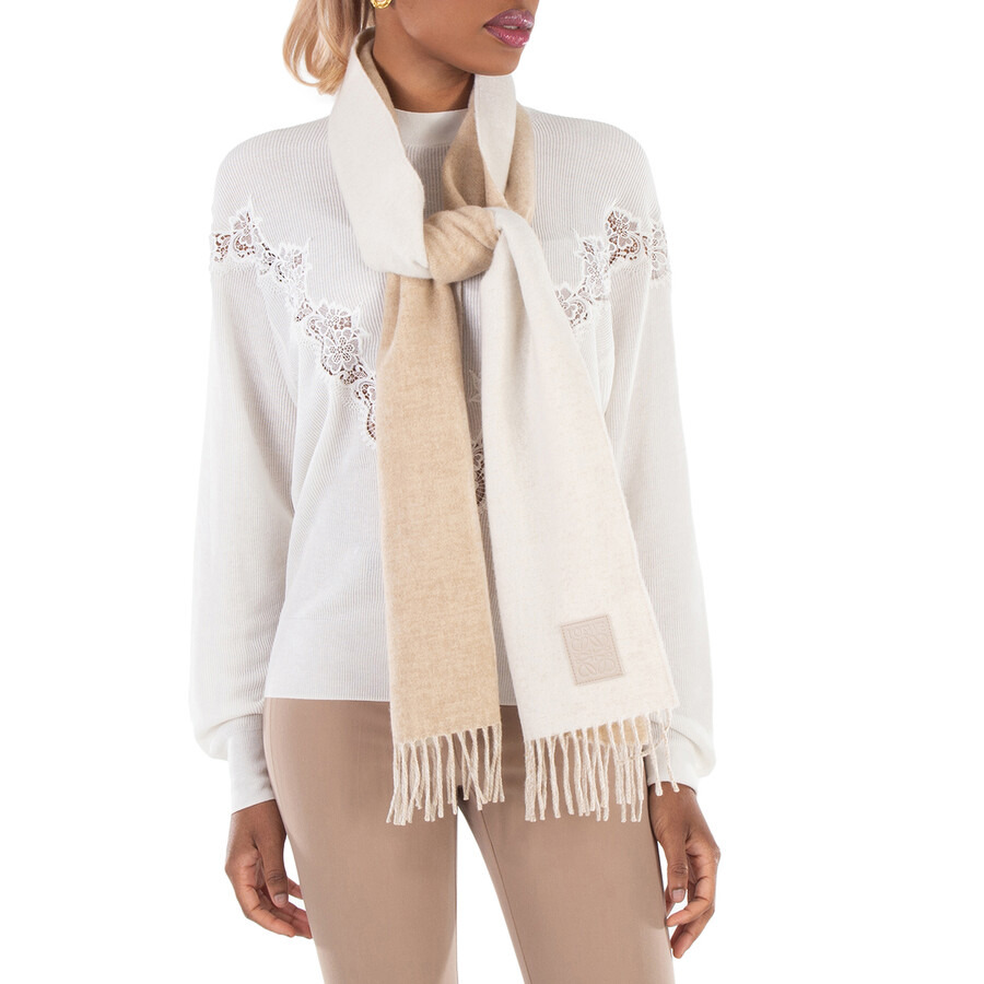 Loewe Wool And Cashmere Scarf - 1