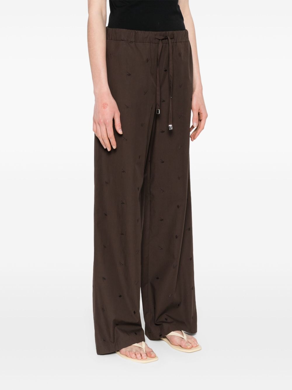 straight-leg trousers - 3