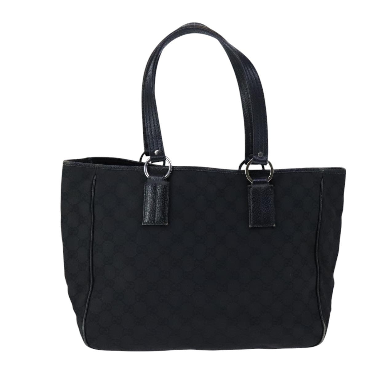 GUCCI GG Canvas Tote Bag Canvas Black - 2