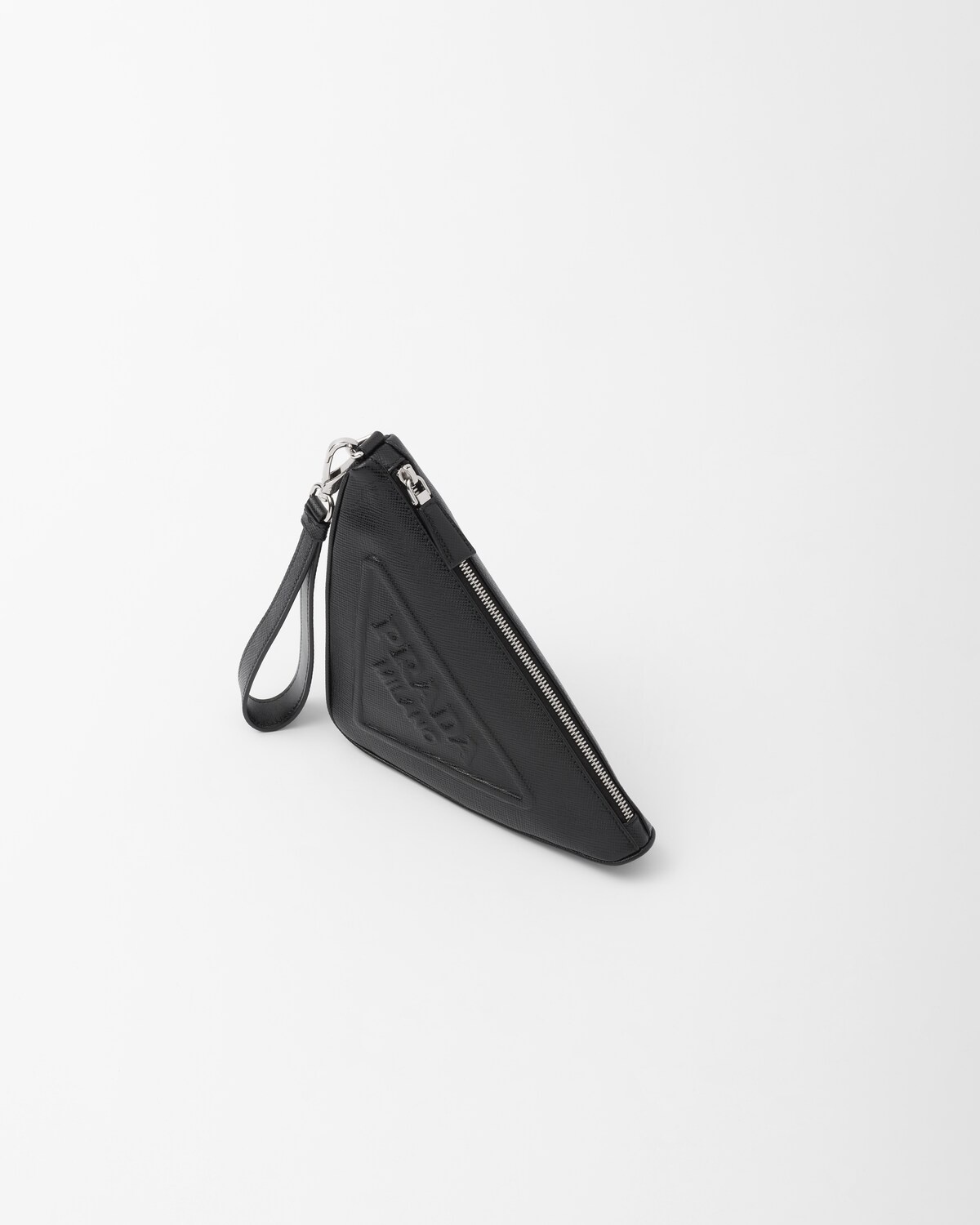 Leather Prada Triangle pouch - 3