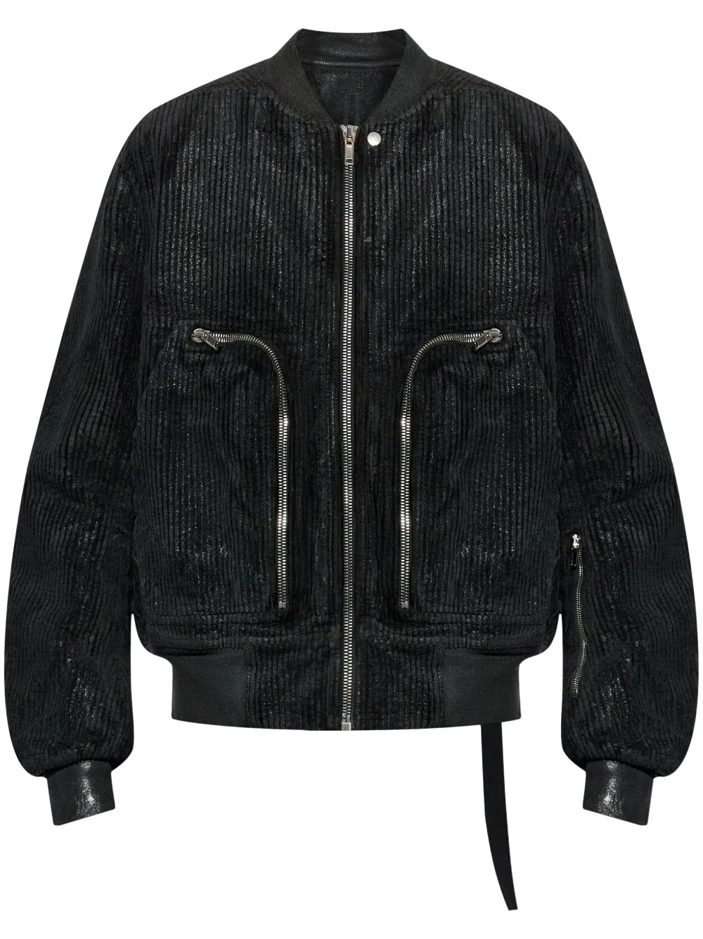 RICK OWENS DRKSHDW Men Bauhaus Corduroy Flight Bomber - 5