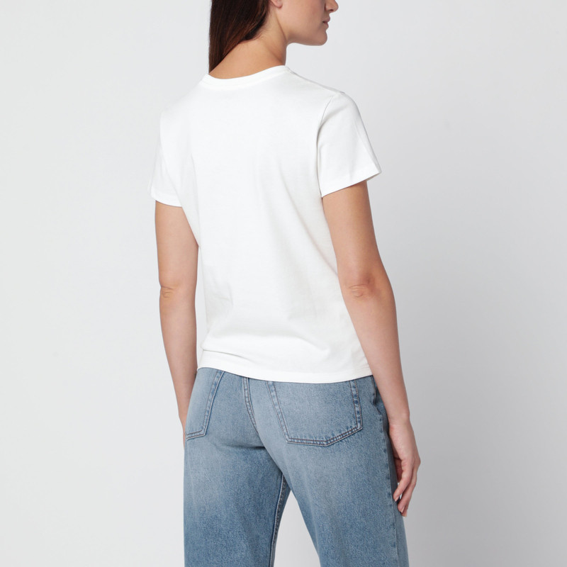 White cotton T-shirt 3
