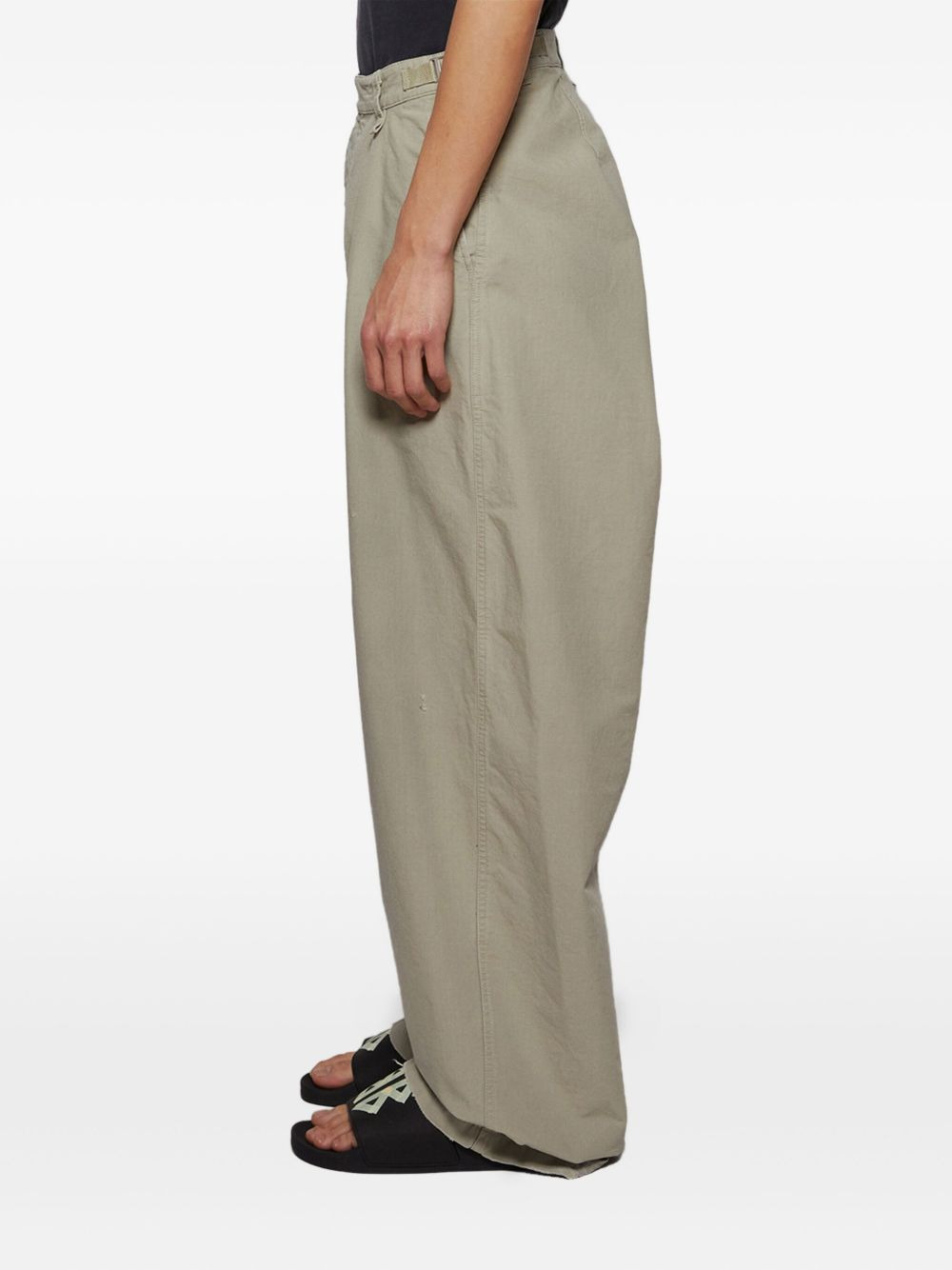drop-crotch trousers - 4