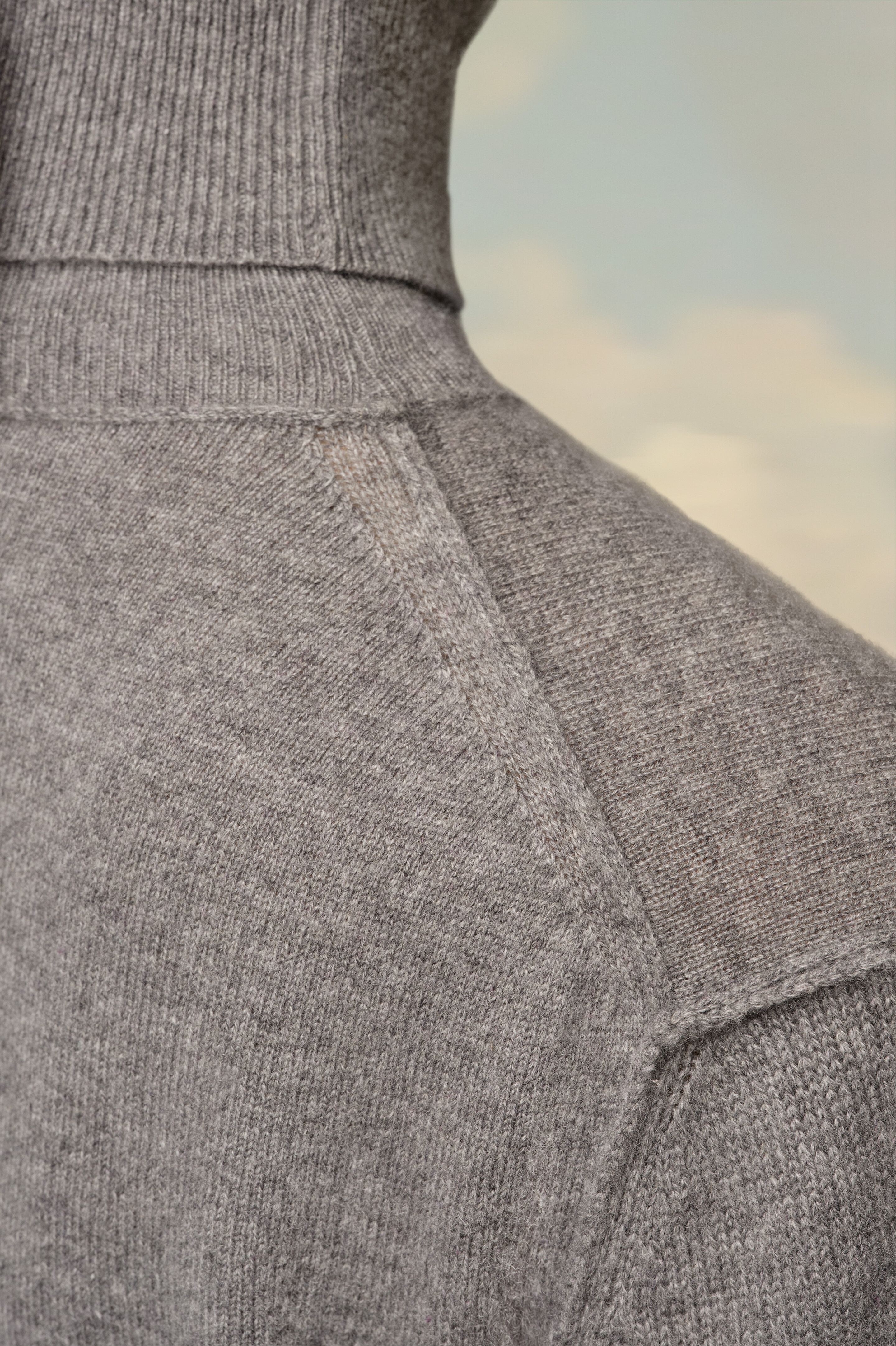 Eco Cashmere High-Neck Sweater - 5