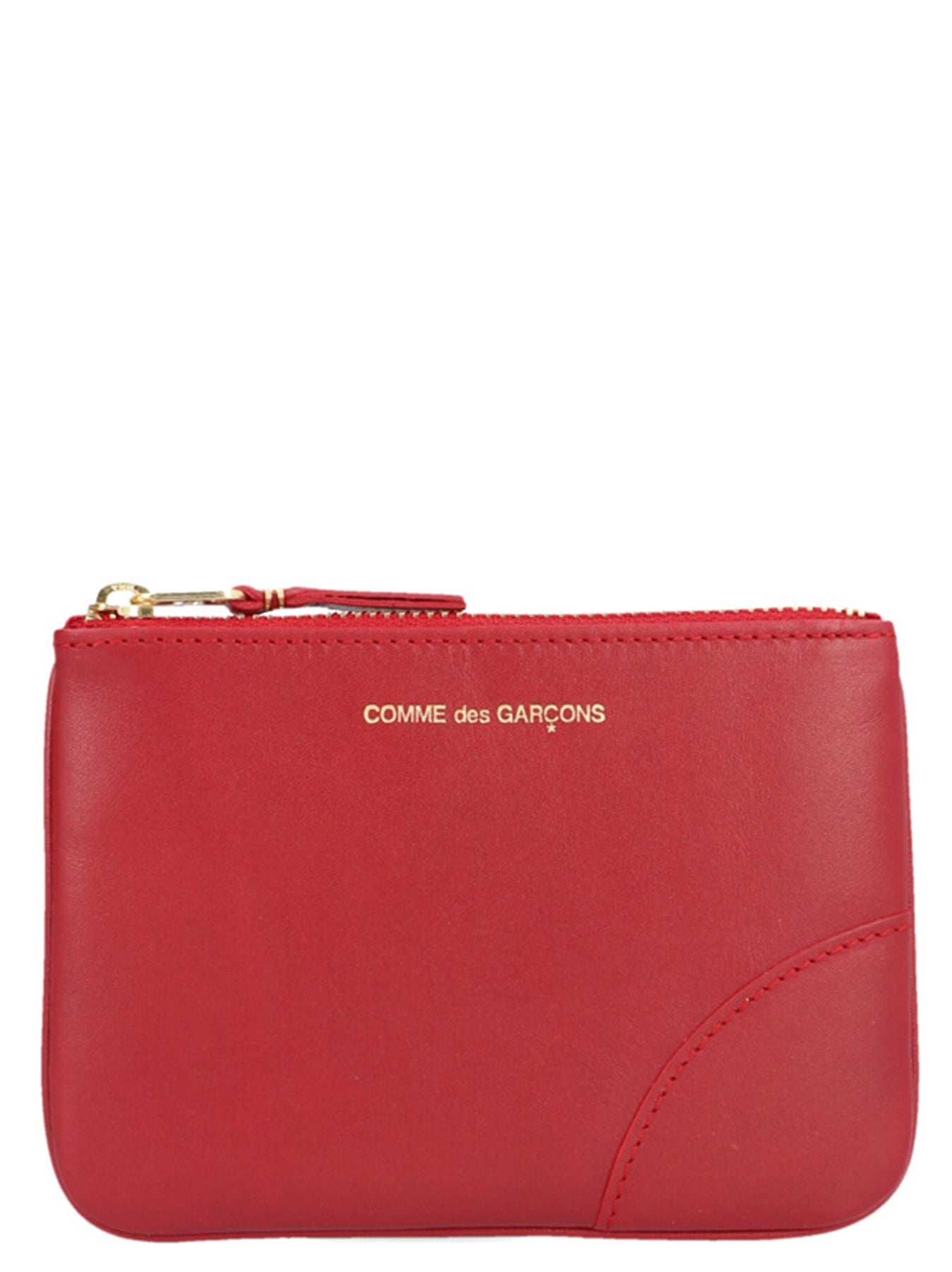 Classic Leather Line Wallets, Card Holders Red - 1