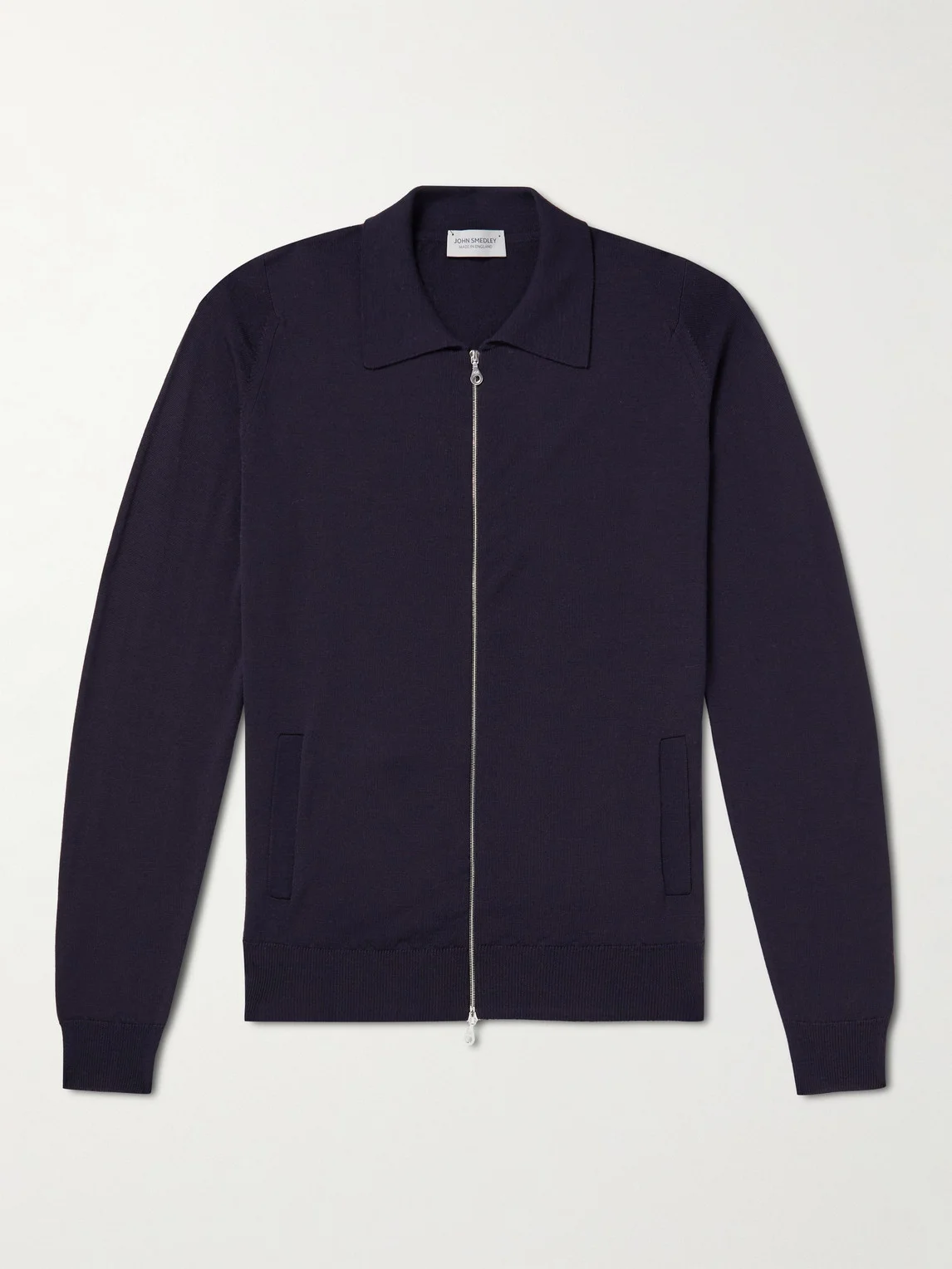 Alston Slim-Fit Merino Wool Zip-Up Cardigan - 1