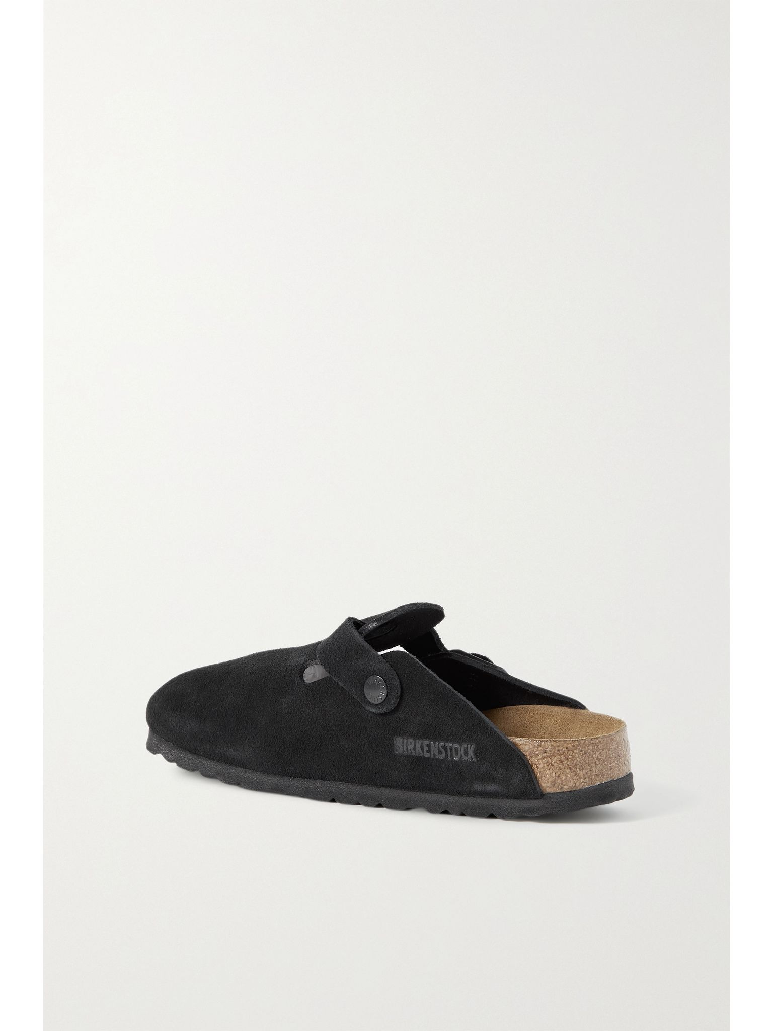 Boston suede clogs Black - 3