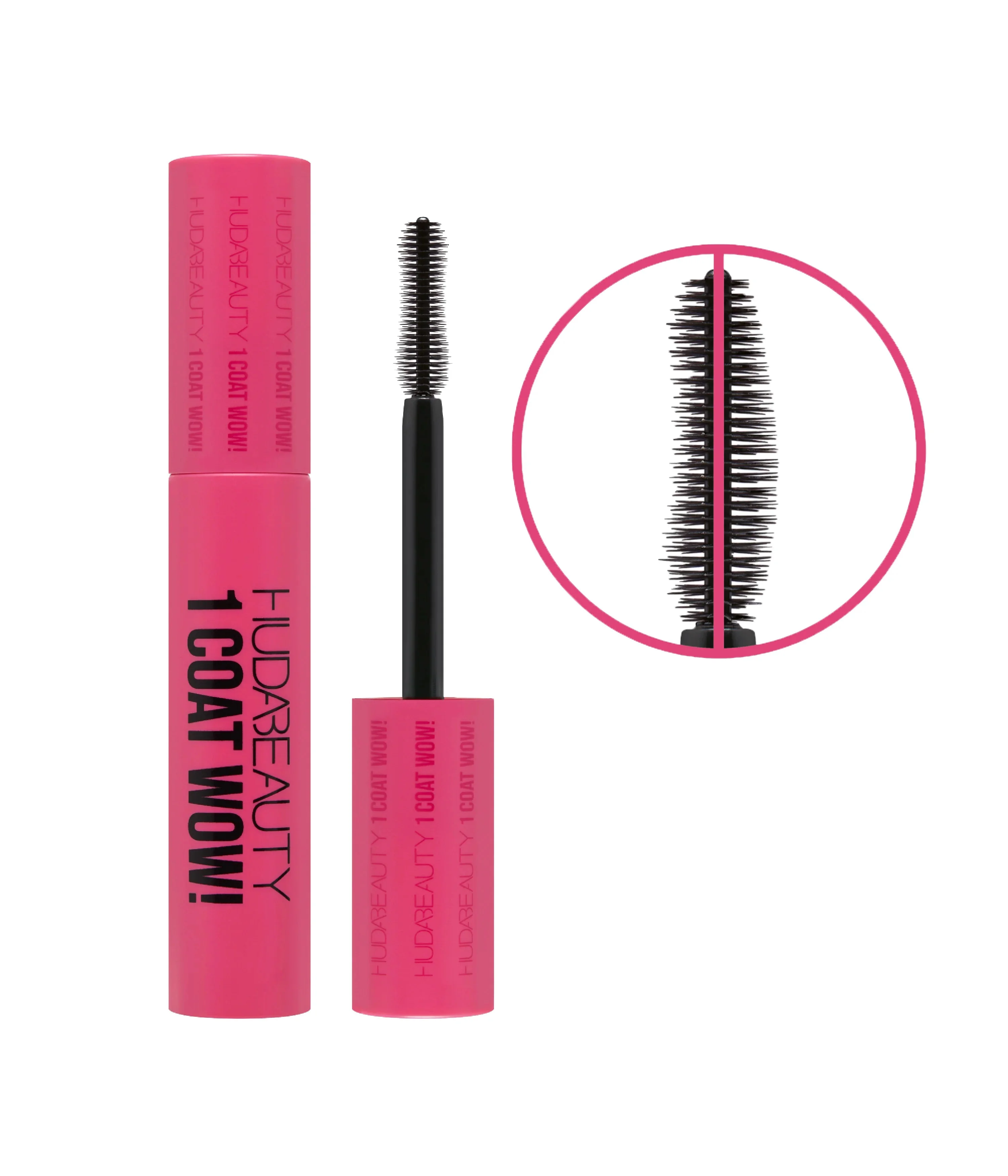HUDABEAUTY 1 COAT WOW! Extra Volumizing and Lifting Mascara - 1