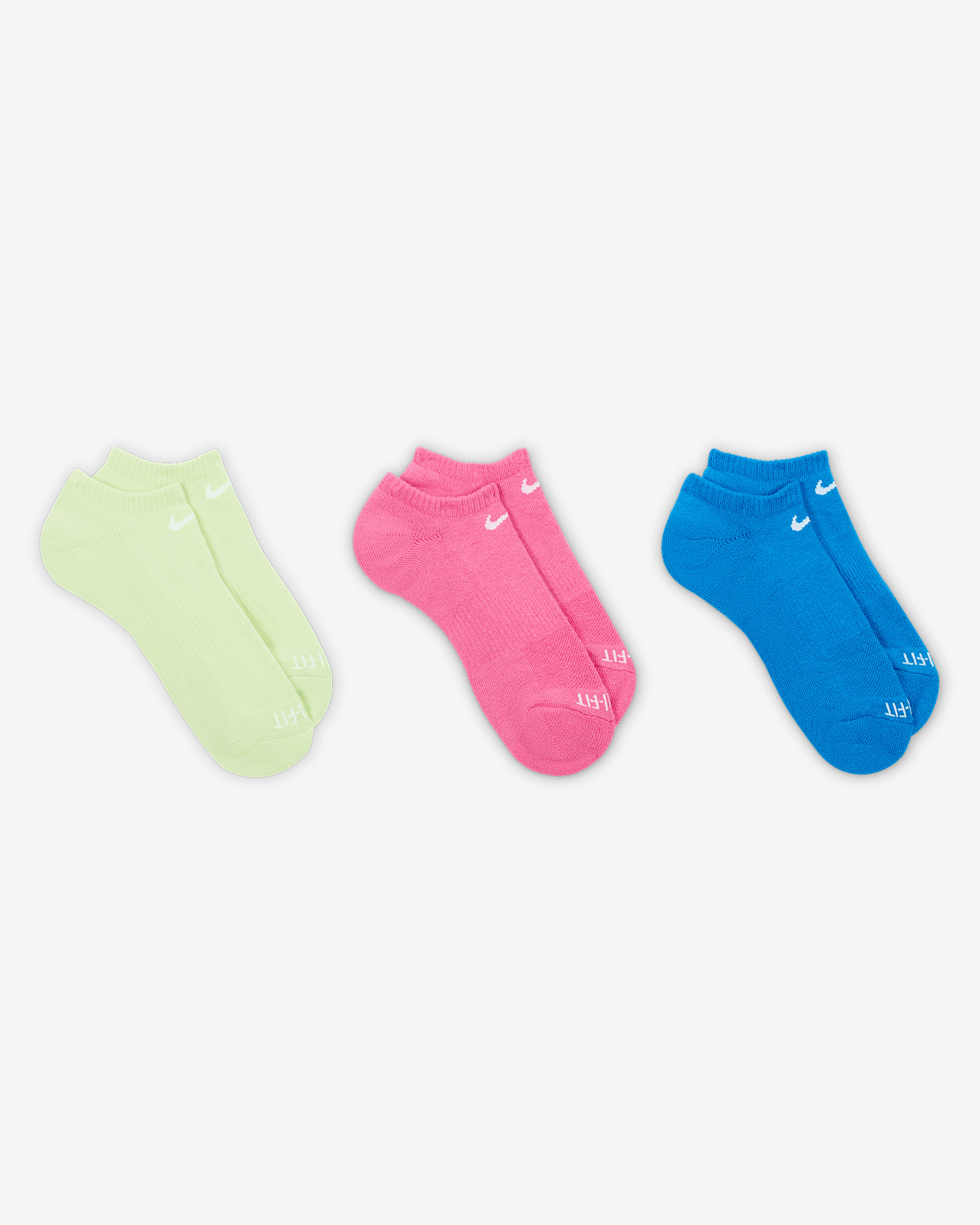 Nike Everyday Plus Cushion Training No-Show Socks (3 Pairs) - 3