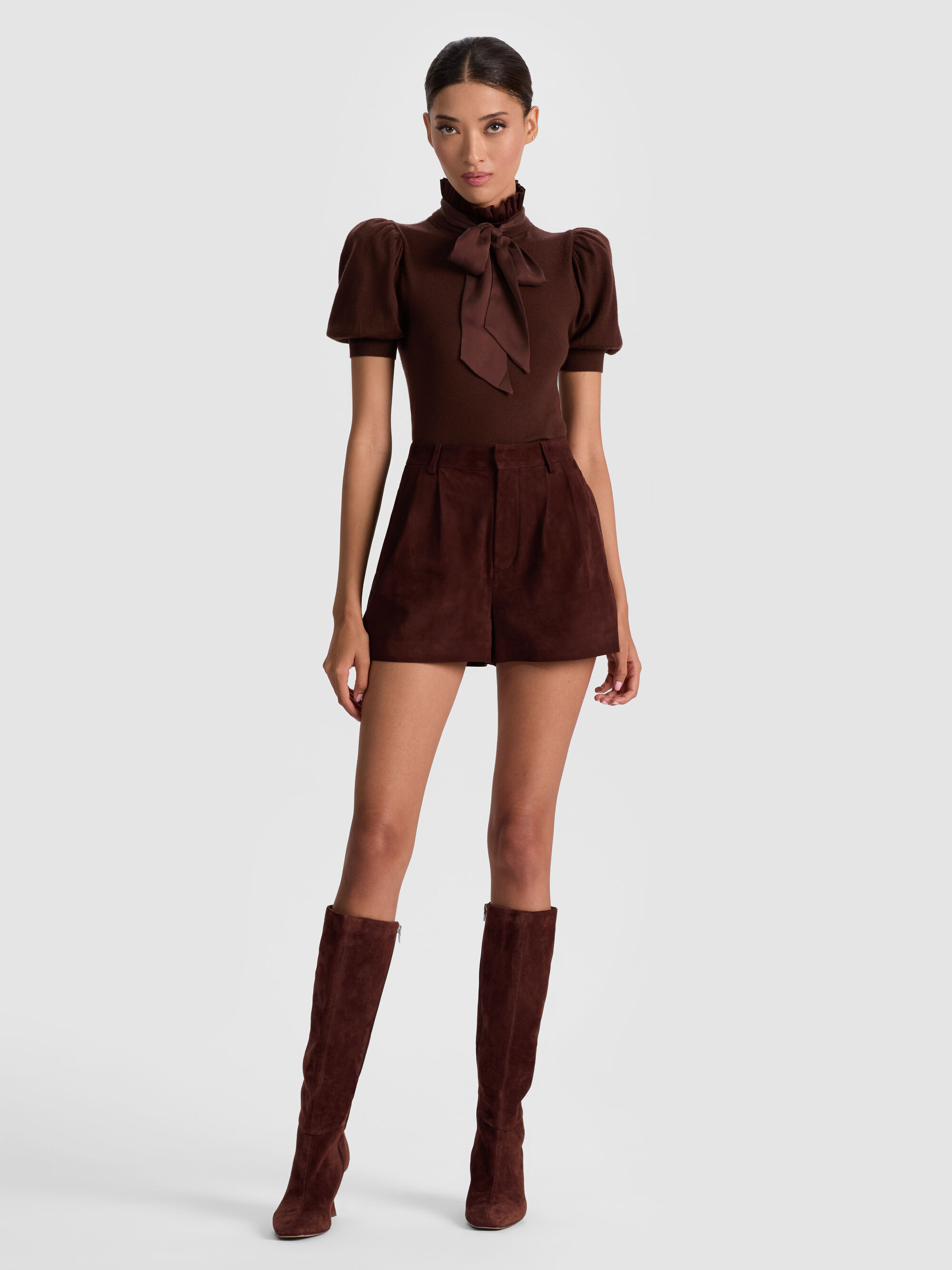 CHASE PUFF SLEEVE SWEATER - 3