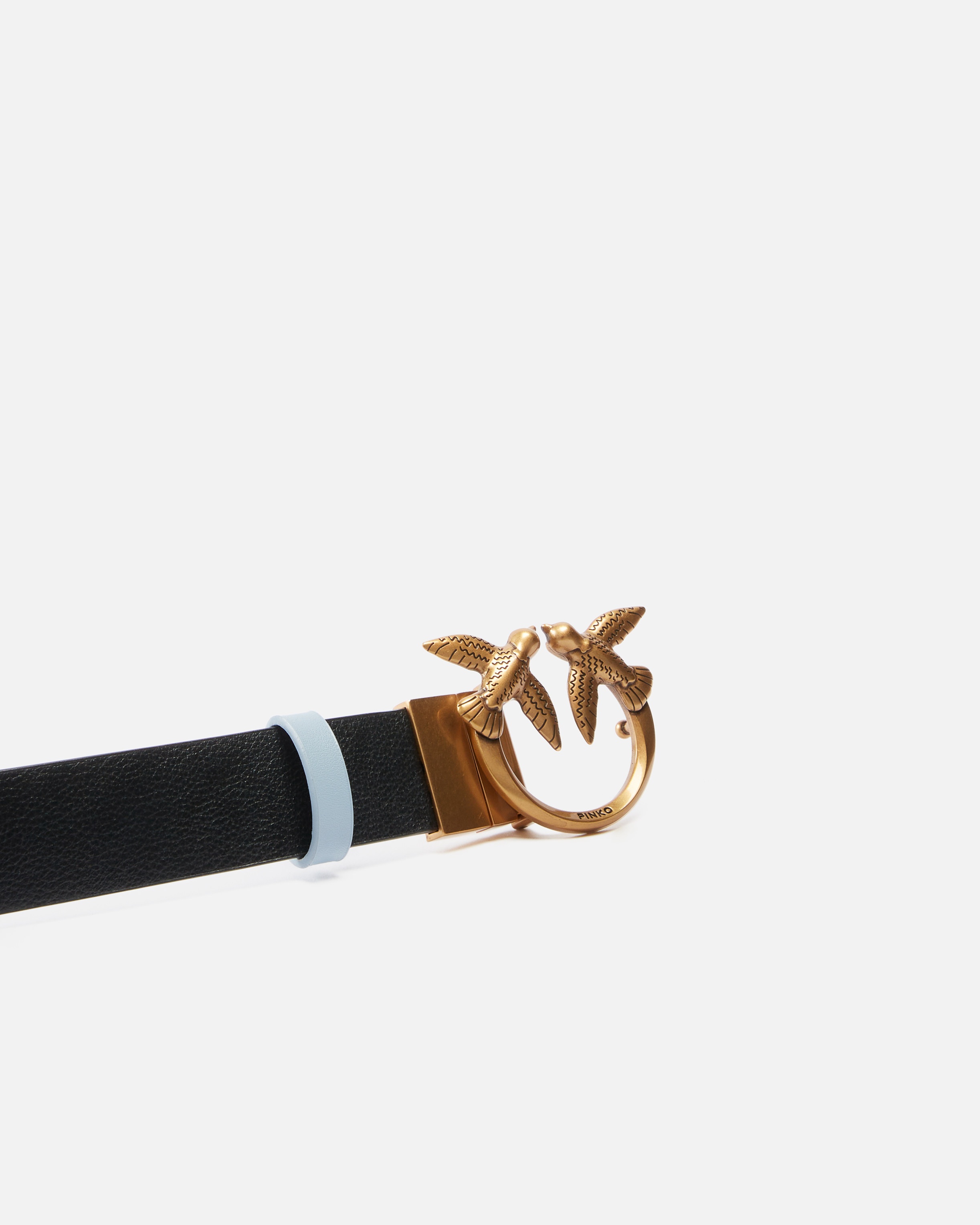 REVERSIBLE LOVE BIRDS BELT 3CM - 5