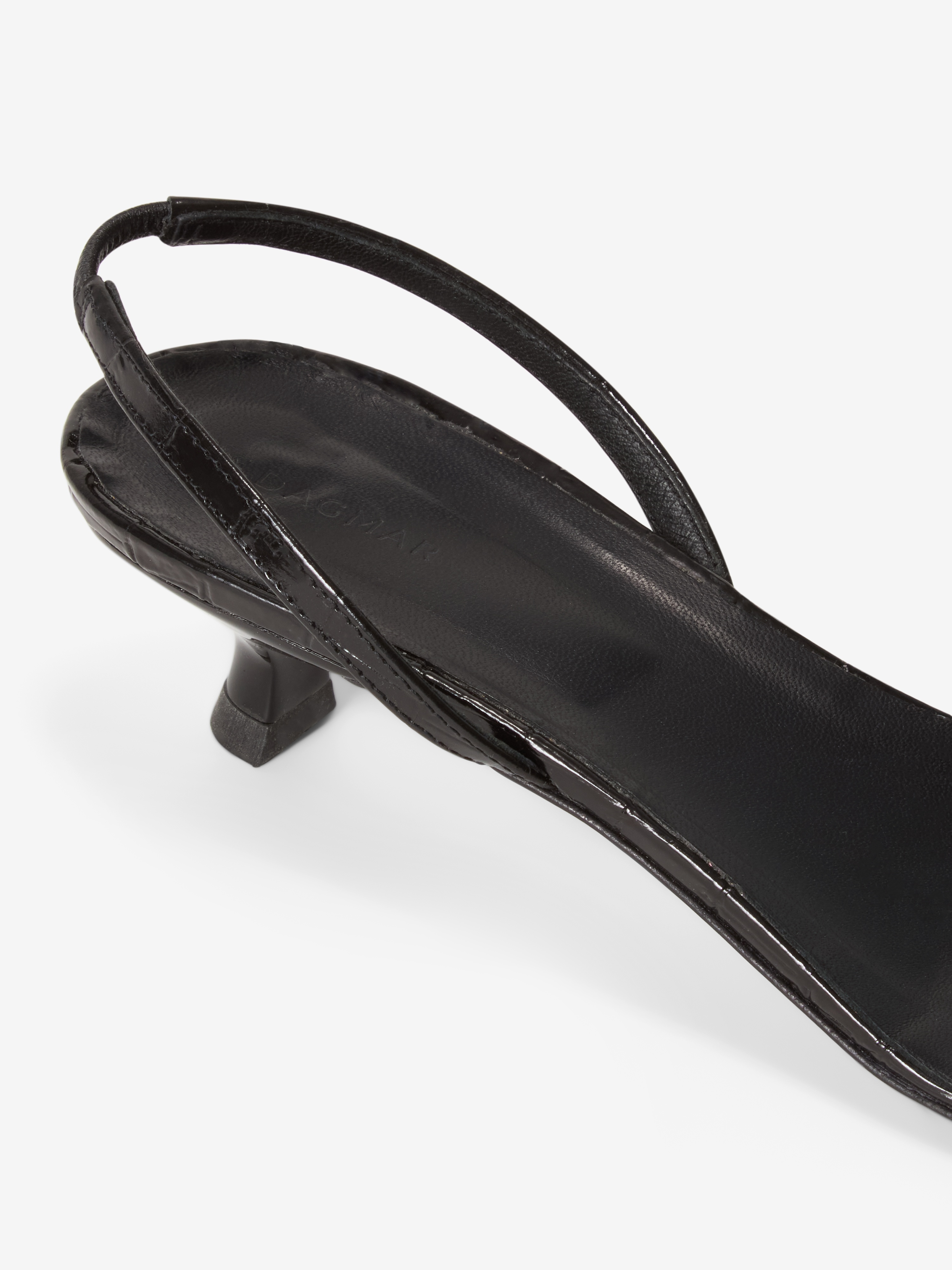 Leather slingback - 7
