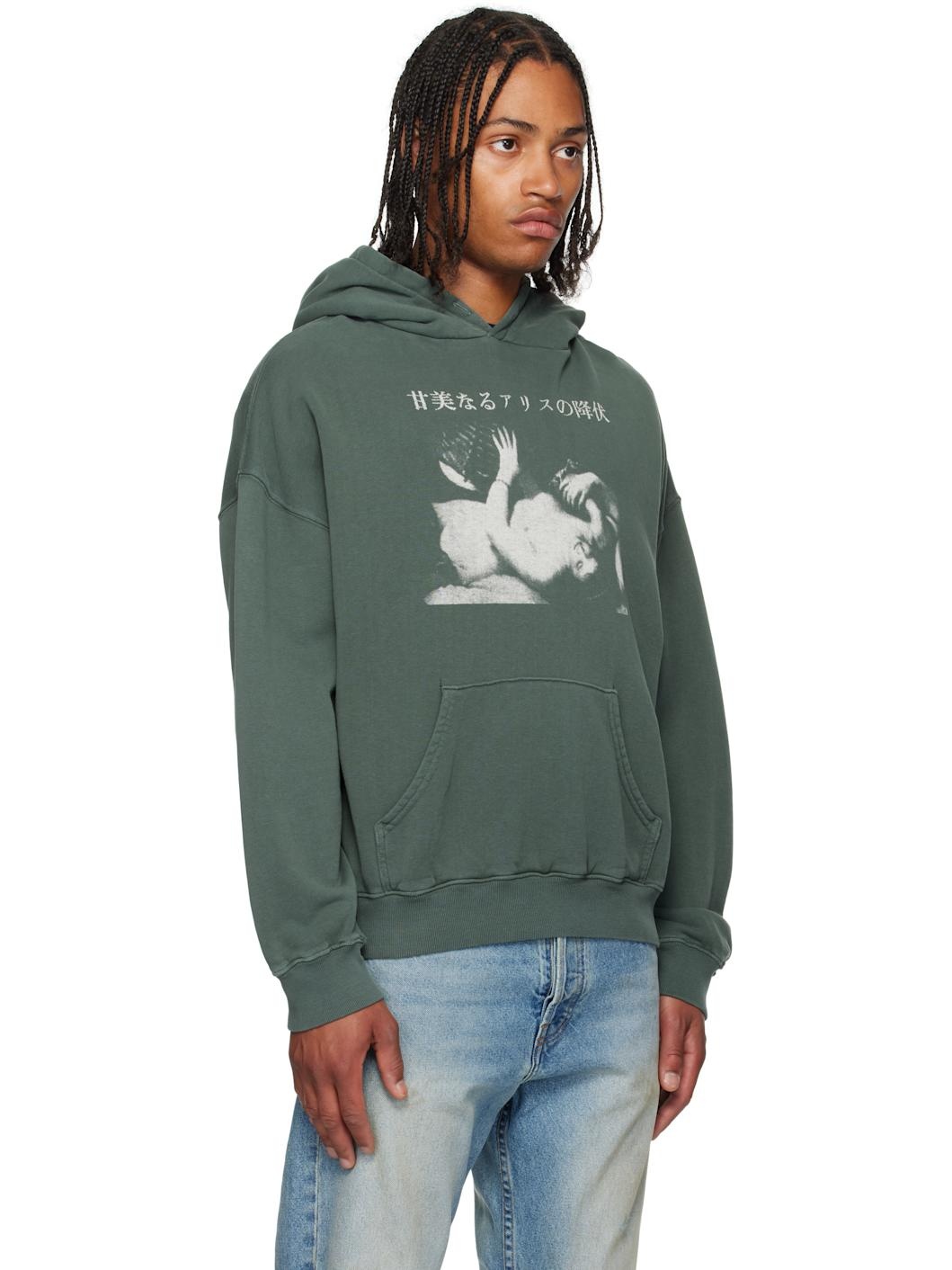 Green Sweet Surrender of Alice Hoodie - 2
