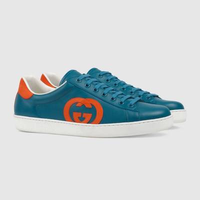 GUCCI Men's Ace sneaker with Interlocking G outlook