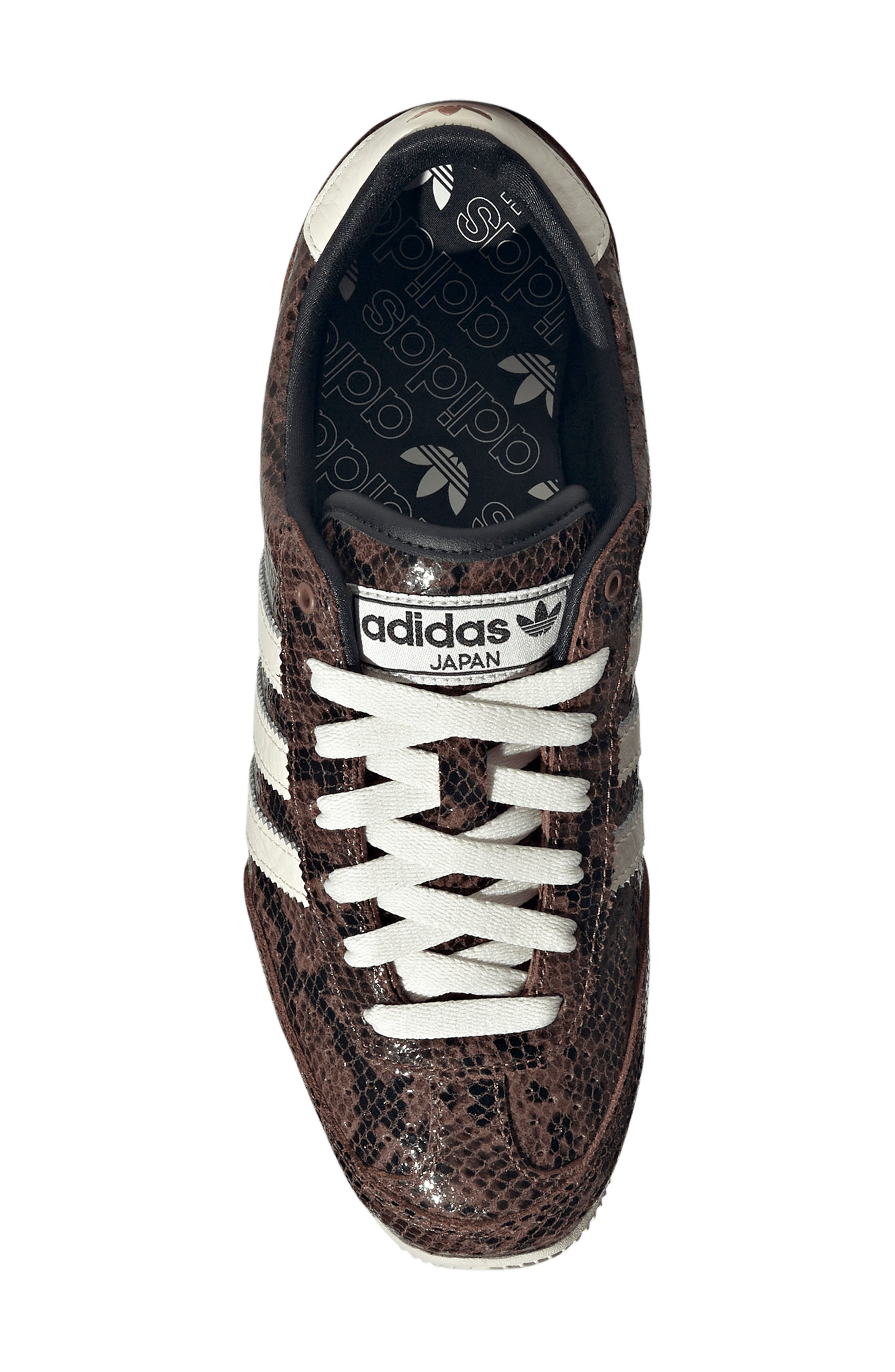 adidas Japan Low Top Sneaker in Preloved Brown/Cream/Black at Nordstrom - 4
