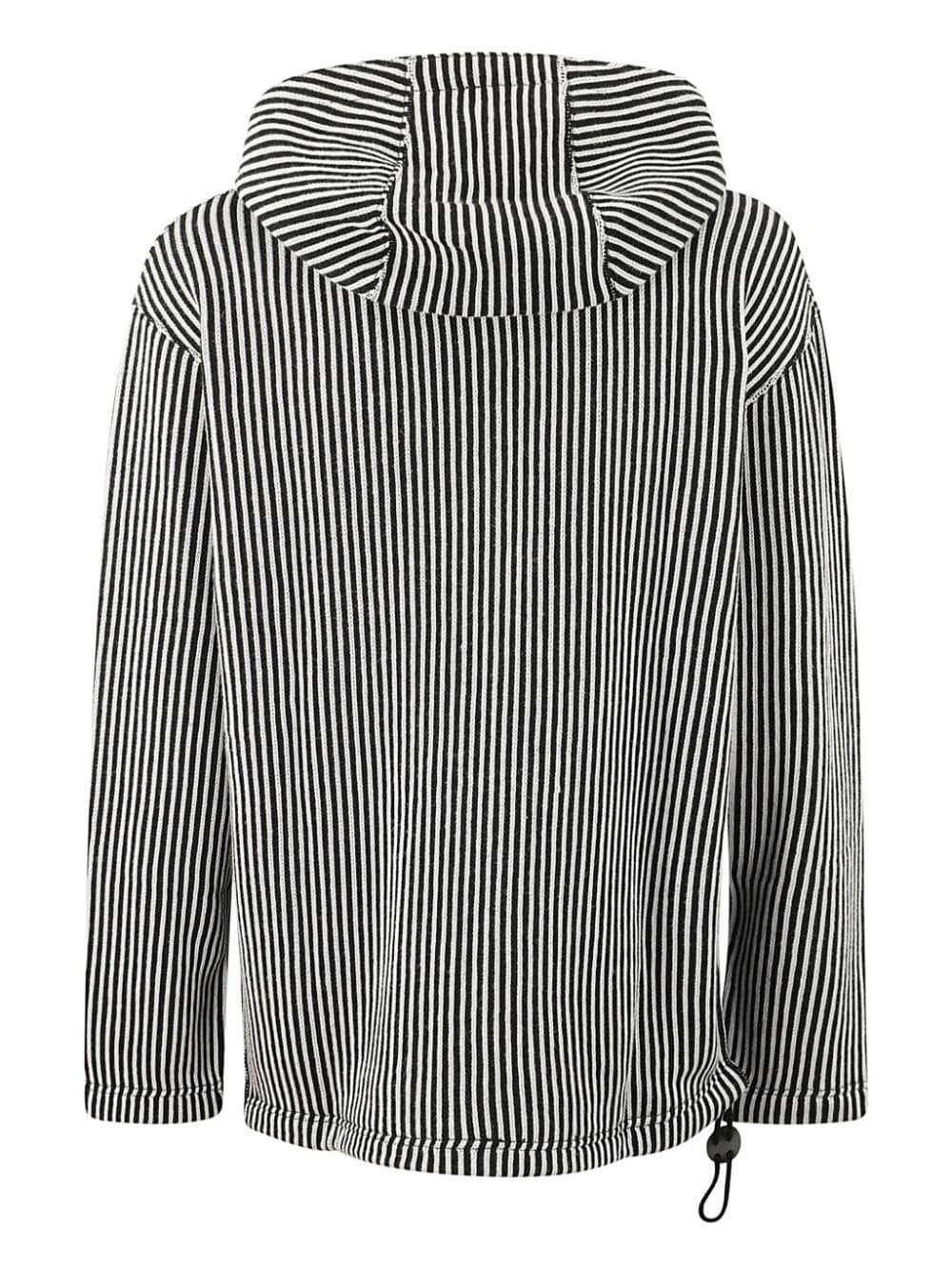 striped hoodie - 2