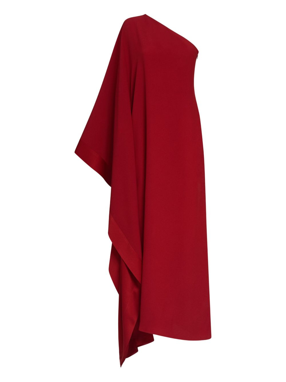 one-shoulder draped dress - 1
