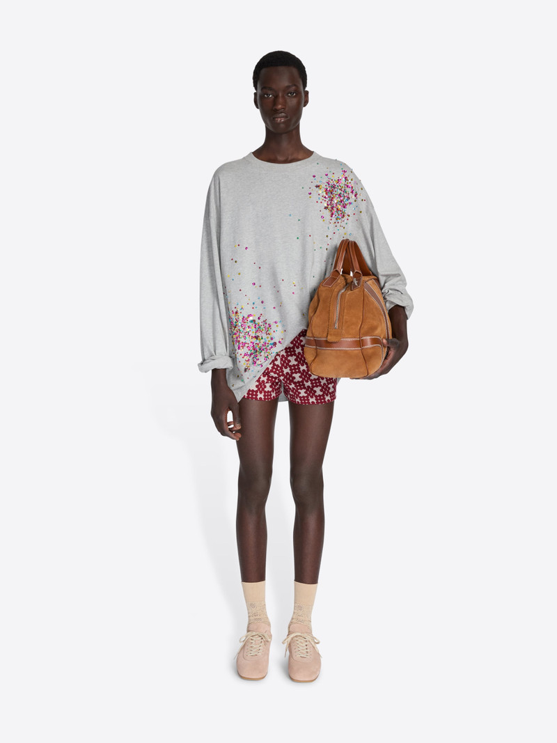 Dries Van Noten EMBELLISHED LONG SLEEVE TEE outlook
