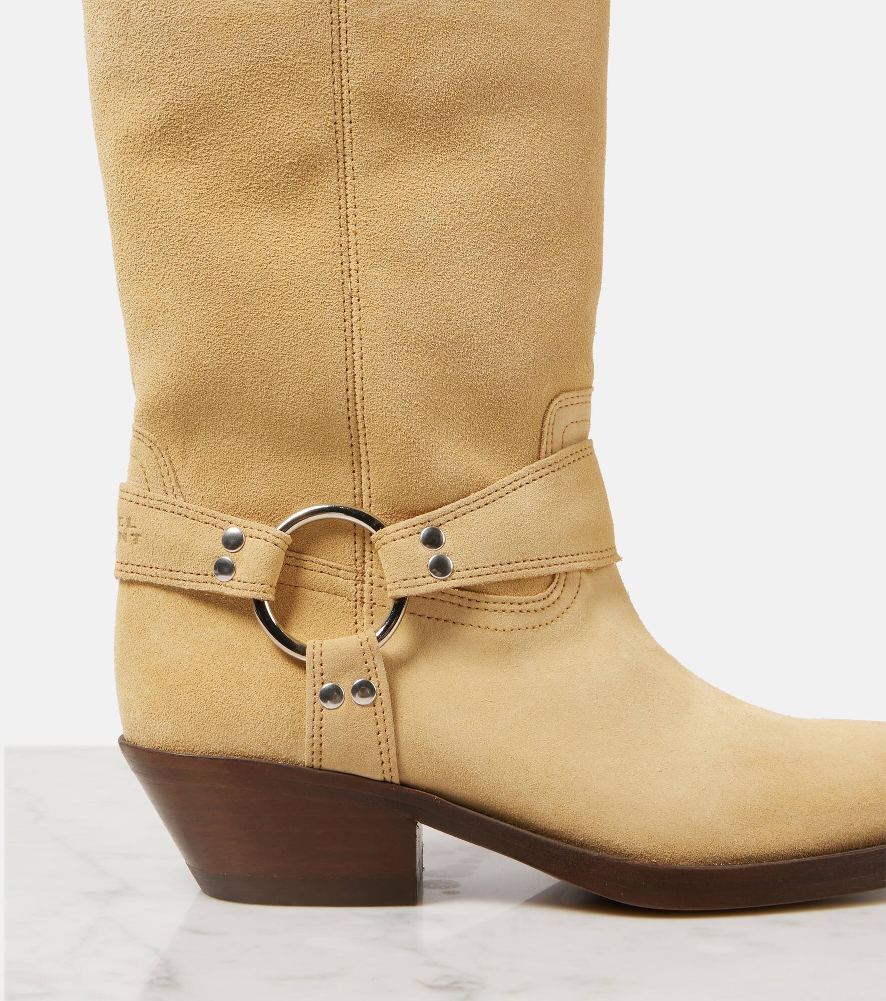 Antya suede cowboy boots - 4