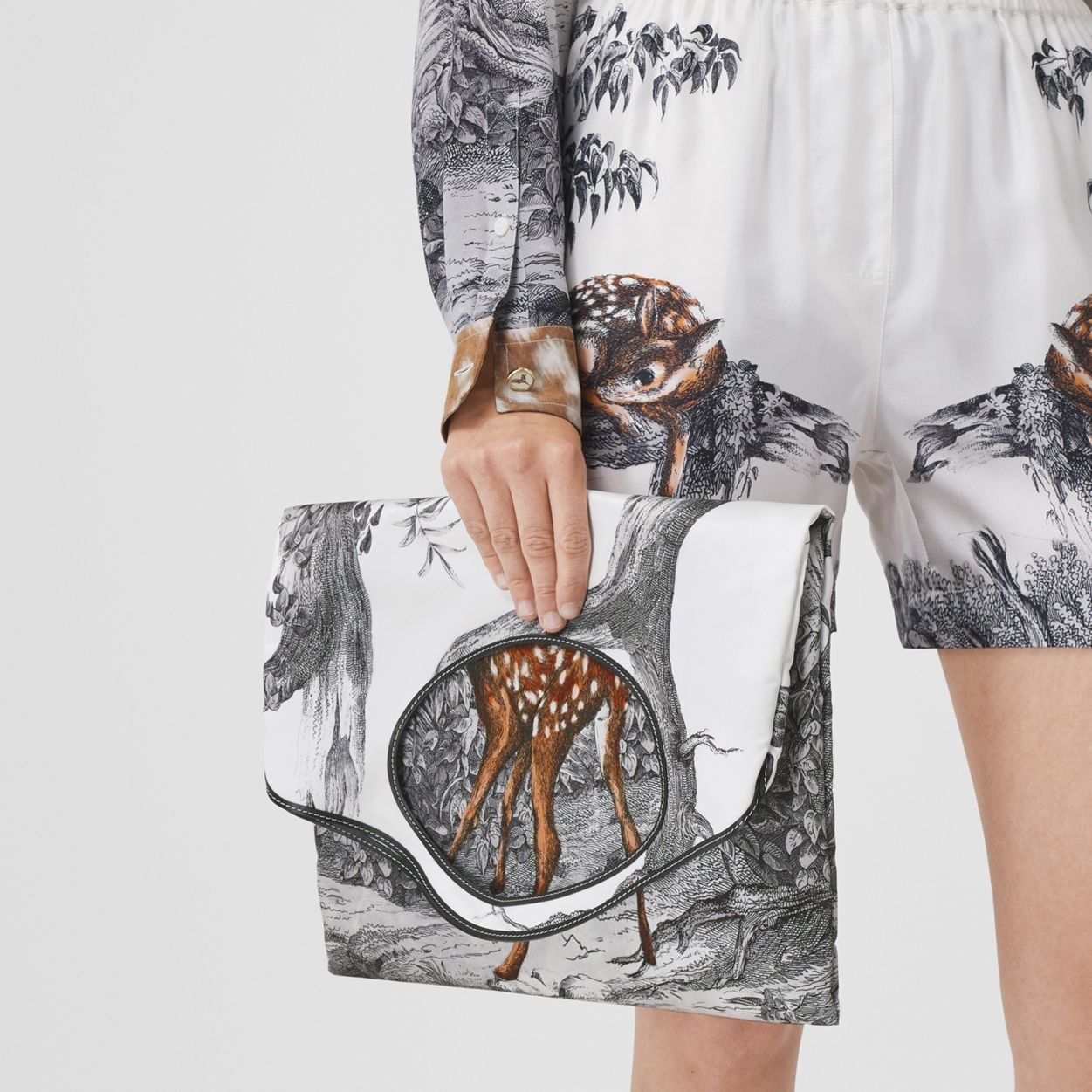 Deer Print Packaway Pocket Tote – Online Exclusive - 3