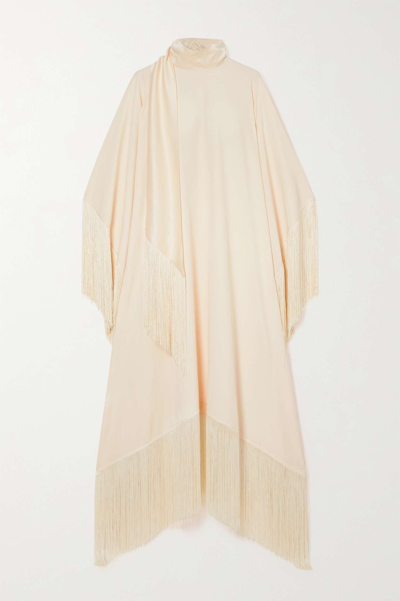 + NET SUSTAIN Mrs. Ross fringed crepe kaftan - 1