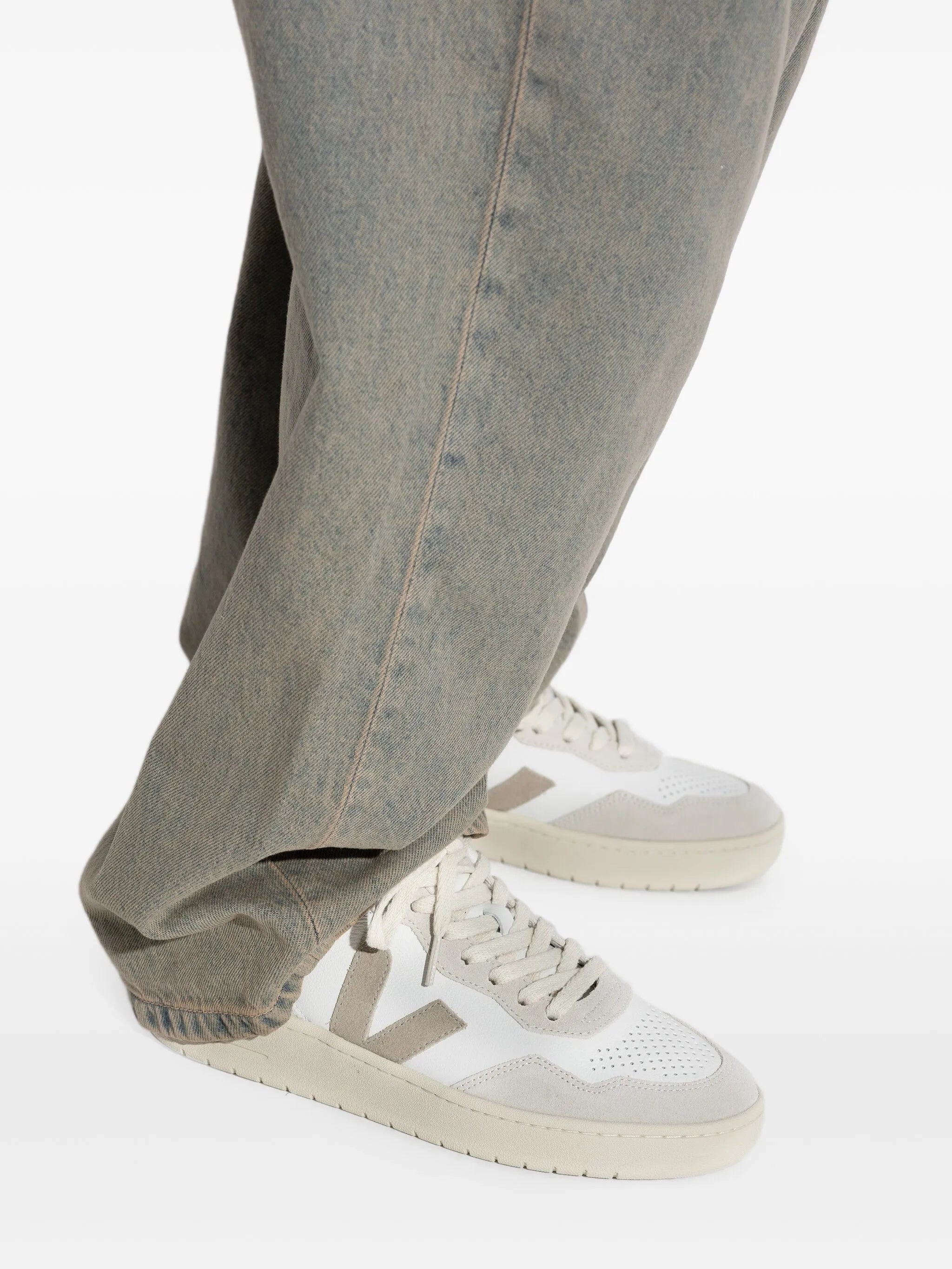 Veja V-90 Leather Sneakers - 5