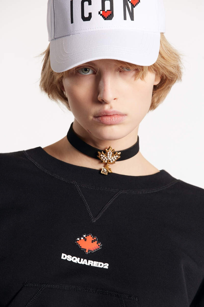 DSQUARED2 CROPPED SWEATSHIRT 3
