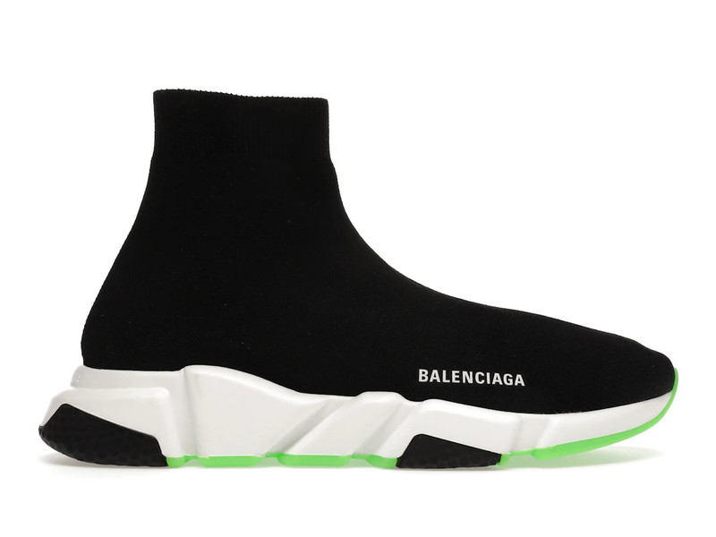 Balenciaga Speed Trainer Fluo Green Sole 1
