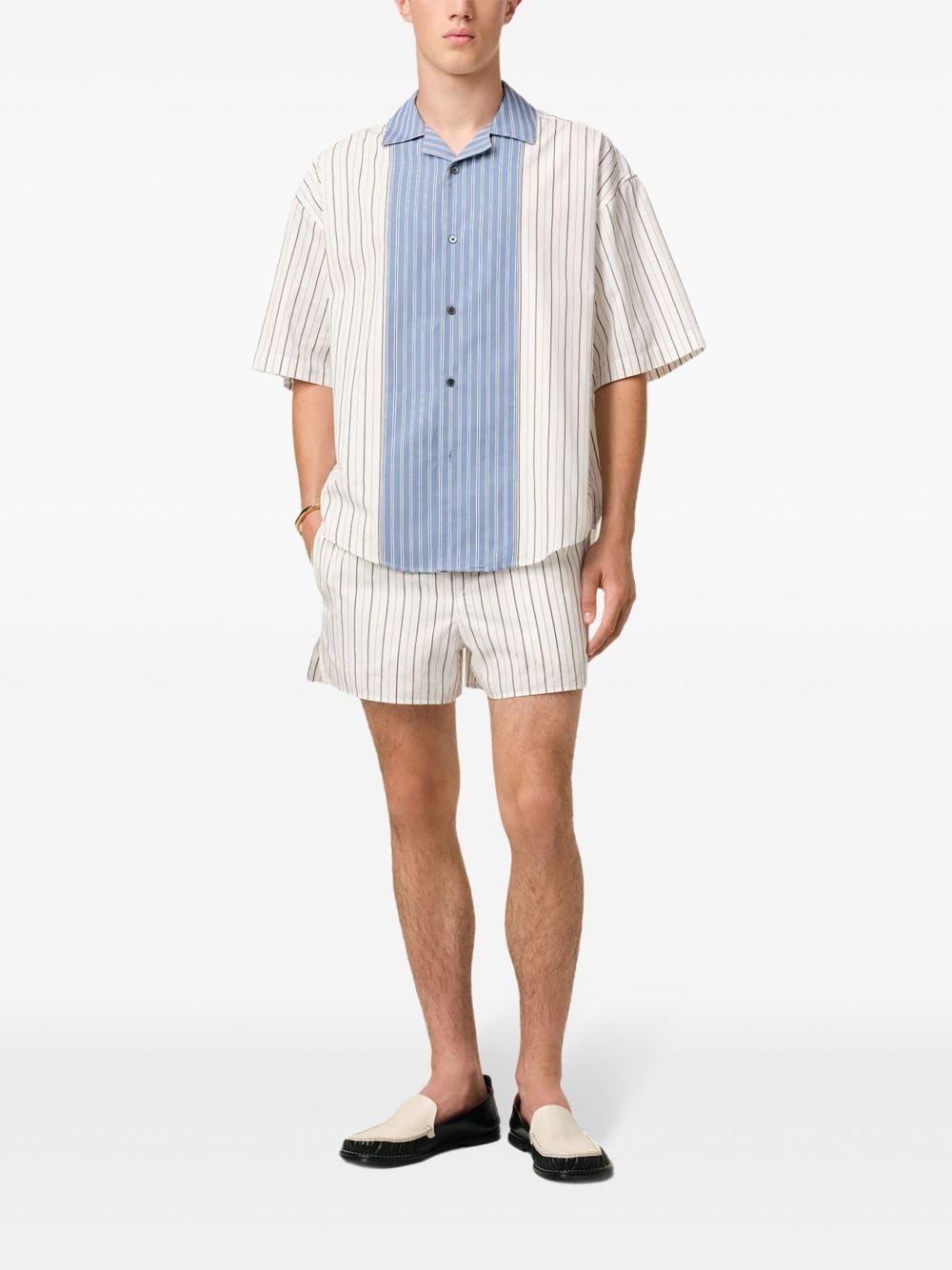 camp-collar shirt - 2