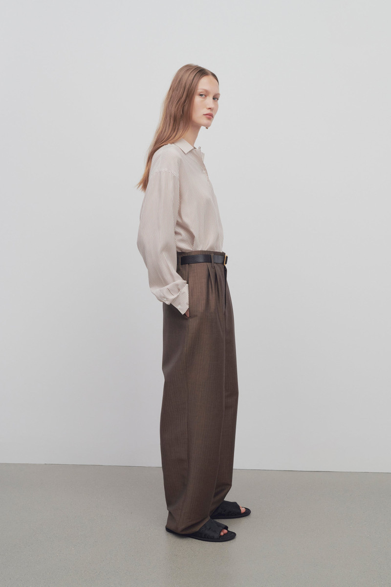 Lonan Pant in Mohair and Wool 4