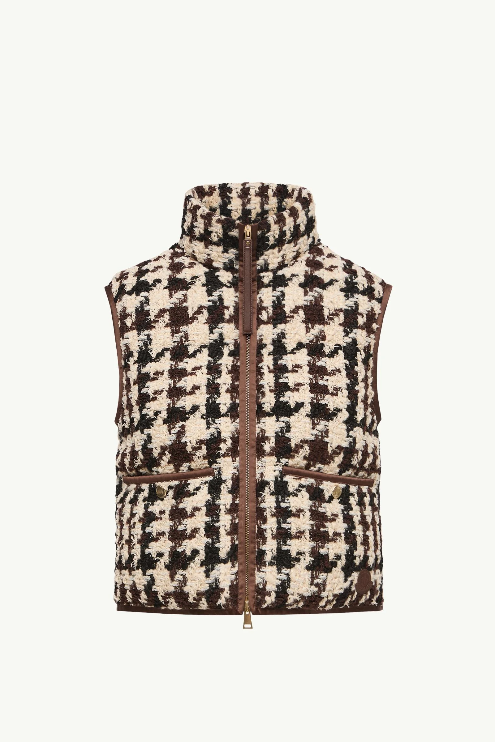 Emotionnalite Tweed Down Vest - 1
