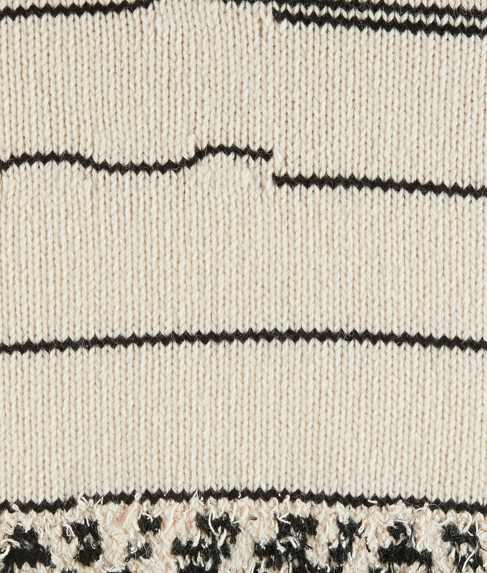 Cotton And Wool Textured Jumper - 6