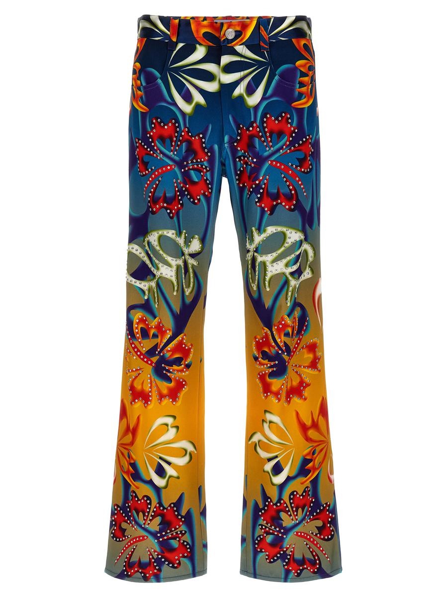 BLUEMARBLE 'HIBISCUS' TROUSERS - 1